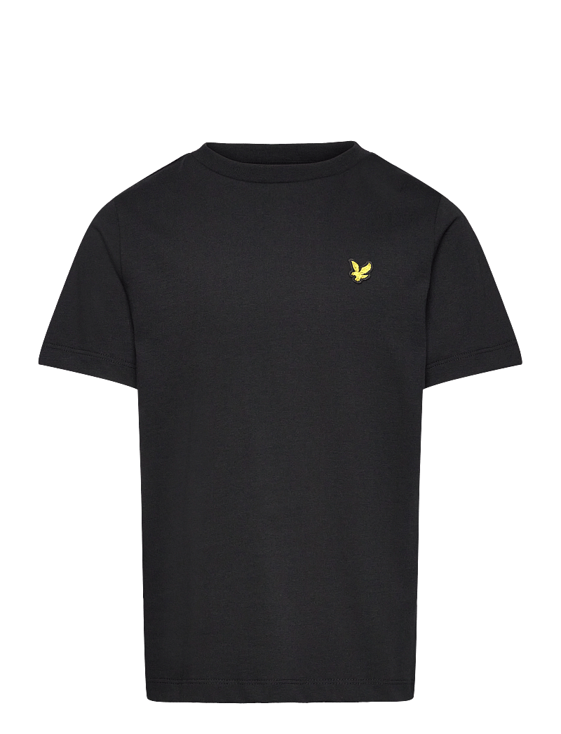 Lyle & Scott - Plain T-shirt - kortærmede t-shirts - z865 jet black - 1
