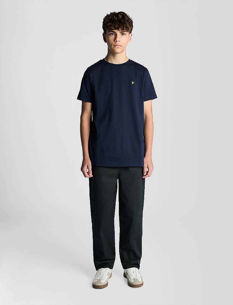 Lyle & Scott - Plain T-shirt - kortärmade t-shirts - z99 navy - 3