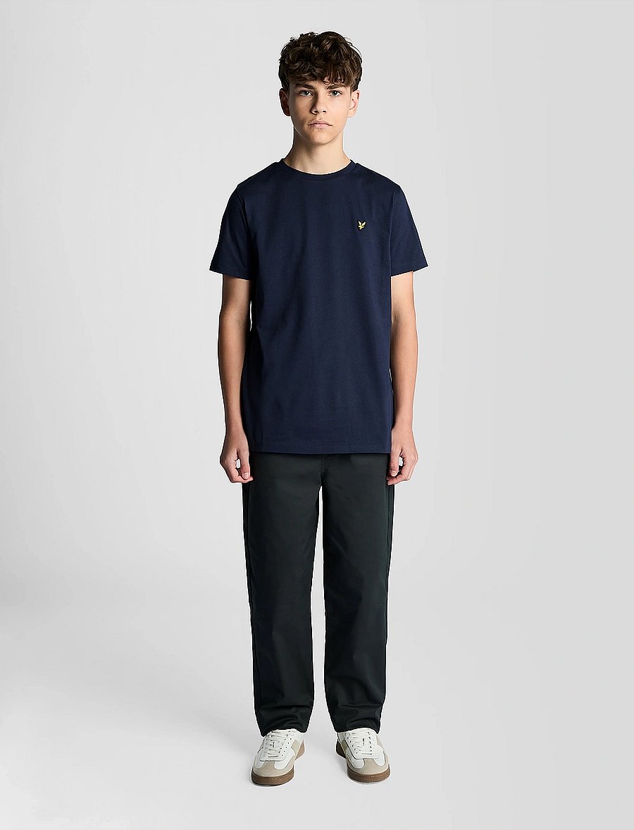 Lyle & Scott - Plain T-shirt - kortærmede t-shirts - z99 navy - 3