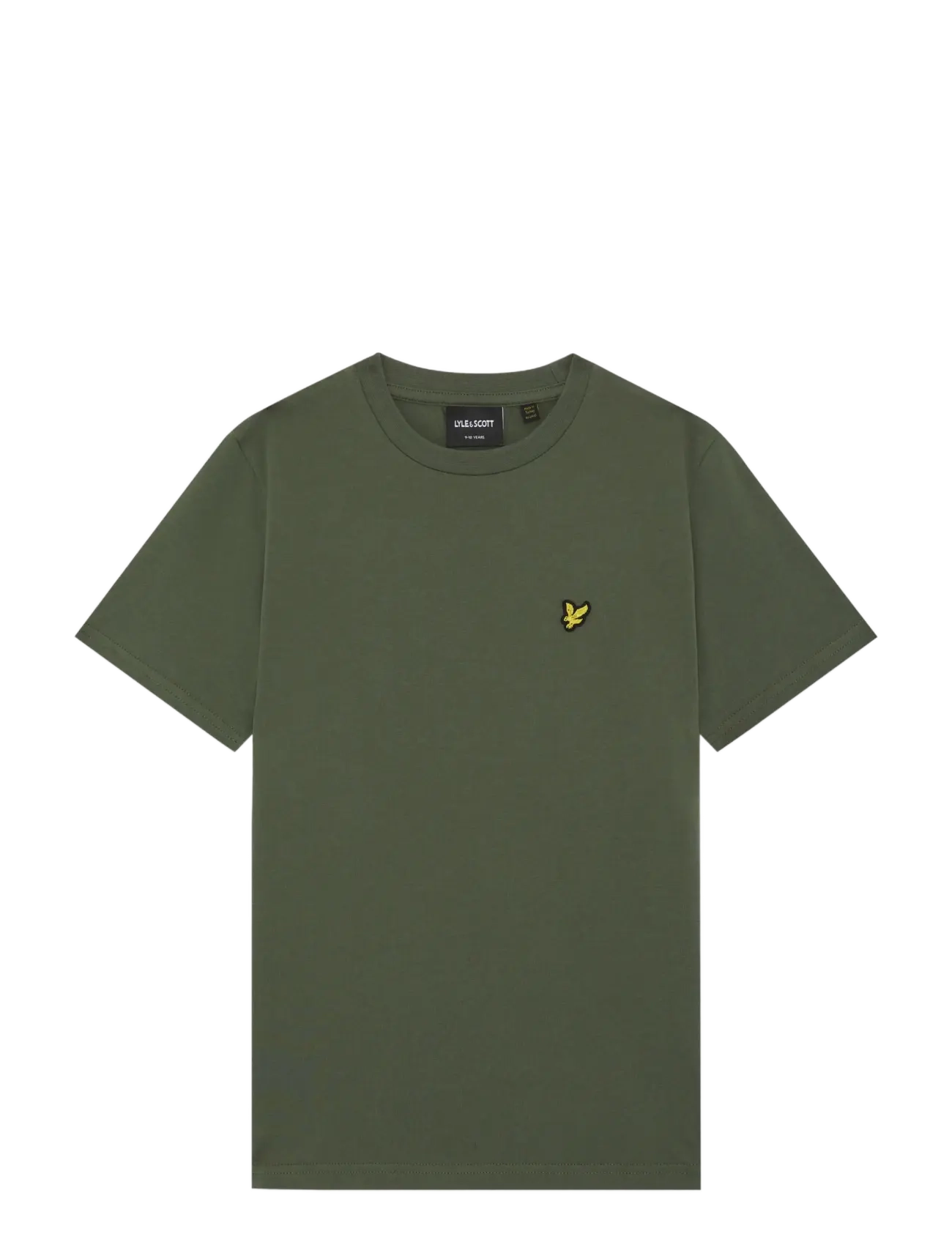 Lyle & Scott Plain T-shirt - T-särgid - DEEP DEPTHS / khaki/green