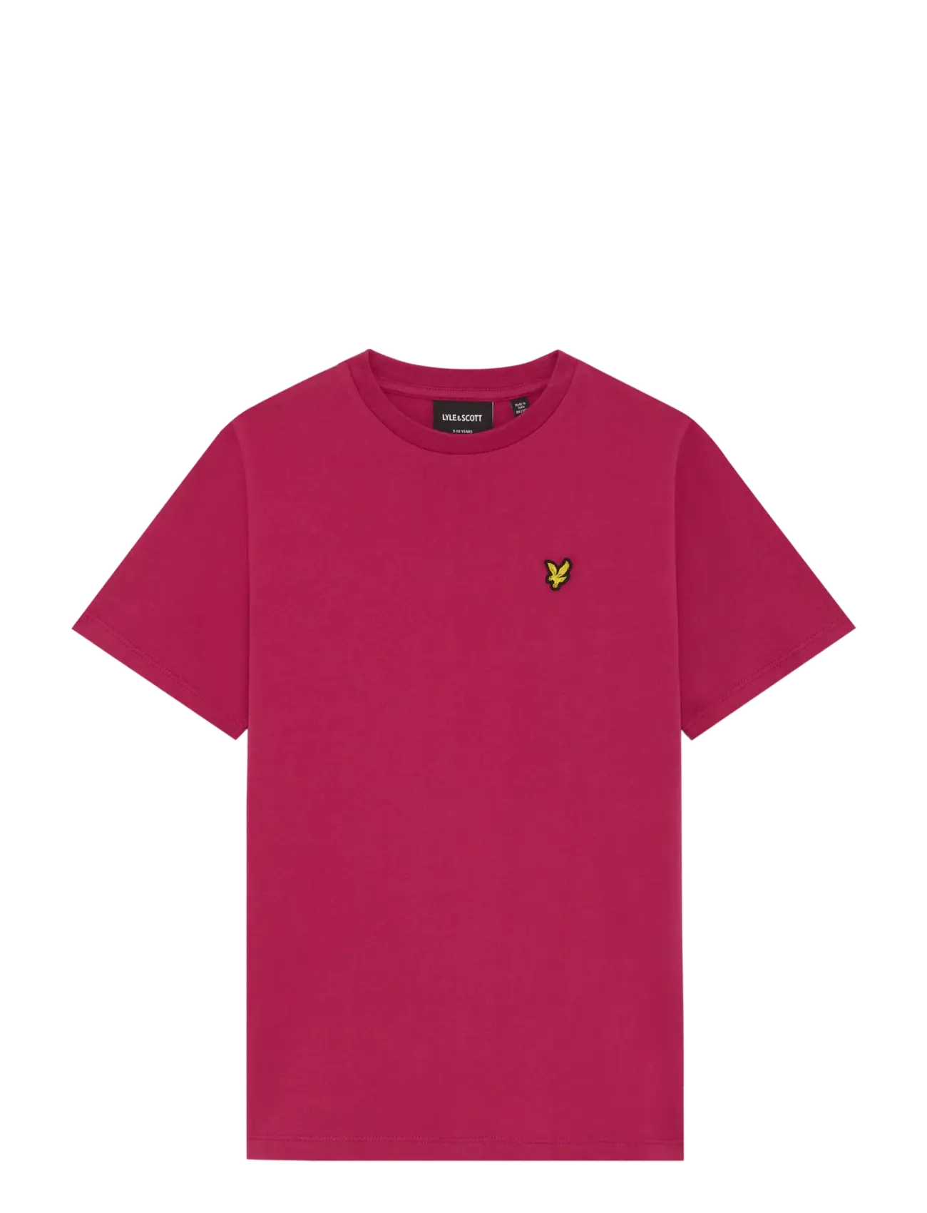 LYLE & SCOTT Plain T-Shirt Rot - 110-116 - Kinder
