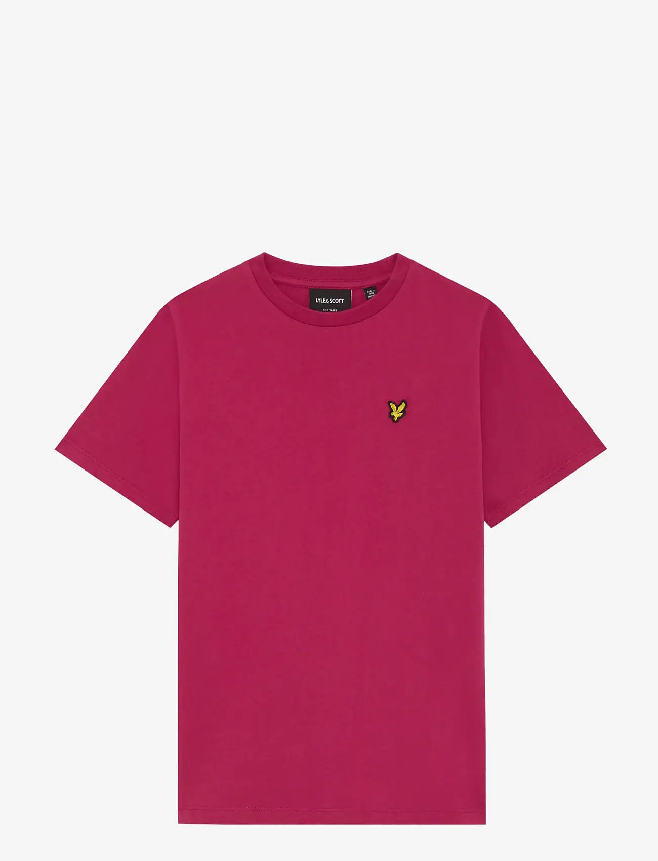 Lyle & Scott - Plain T-shirt - lühikeste varrukatega t-särgid - e46 cranberry - 1