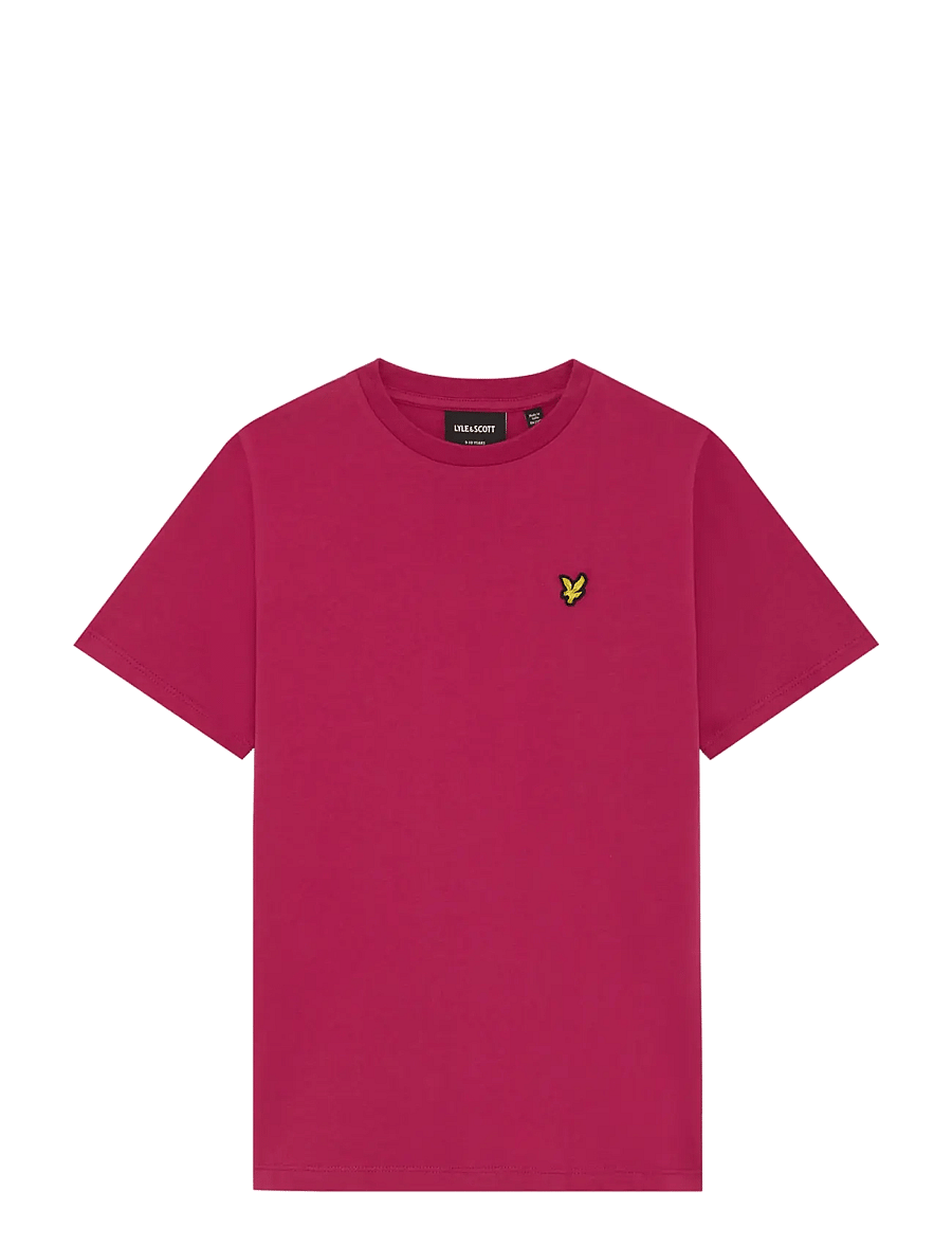 Lyle & Scott - Plain T-shirt - kurzärmelige - e46 cranberry - 1