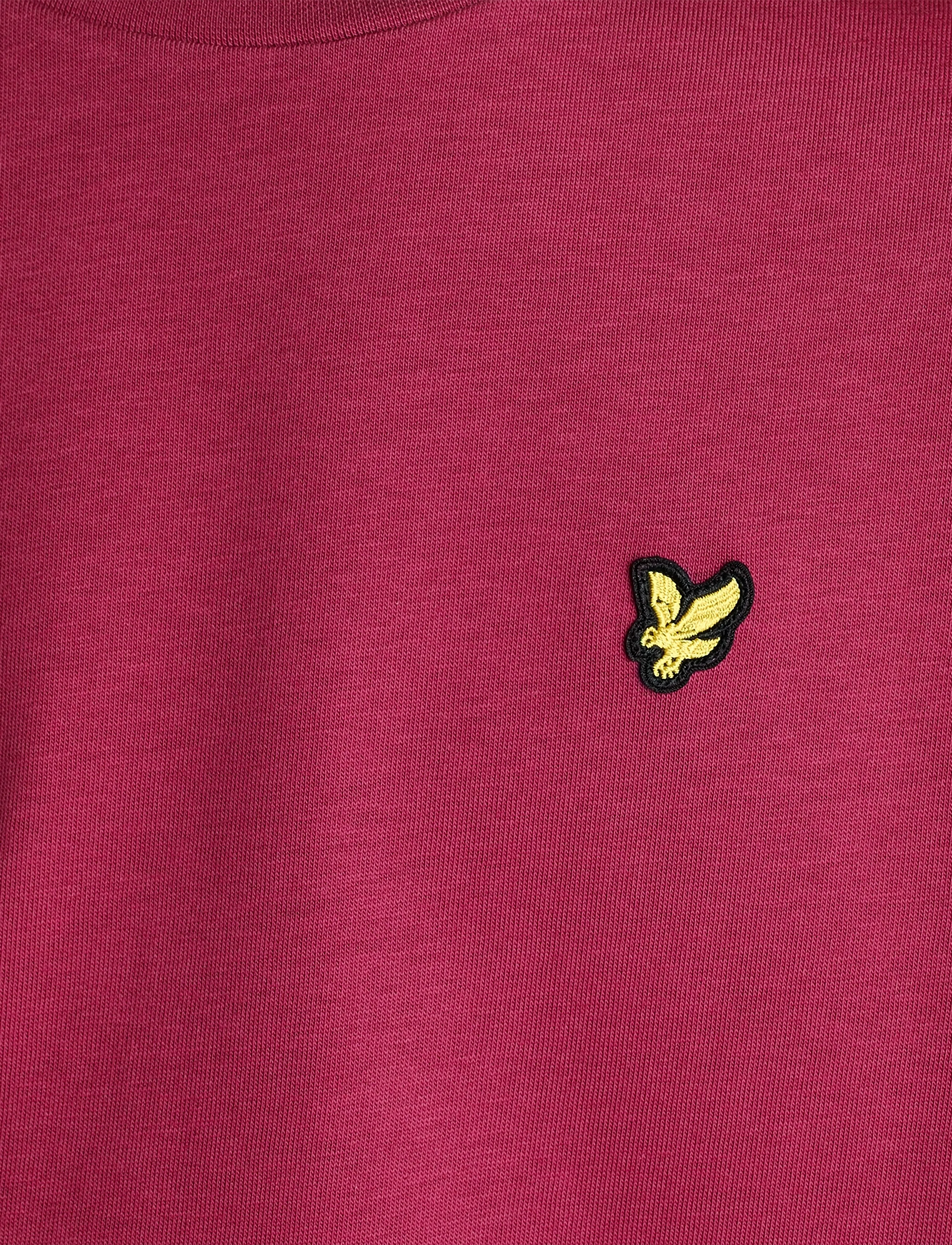 Lyle & Scott - Plain T-shirt - kurzärmelige - e46 cranberry - 5
