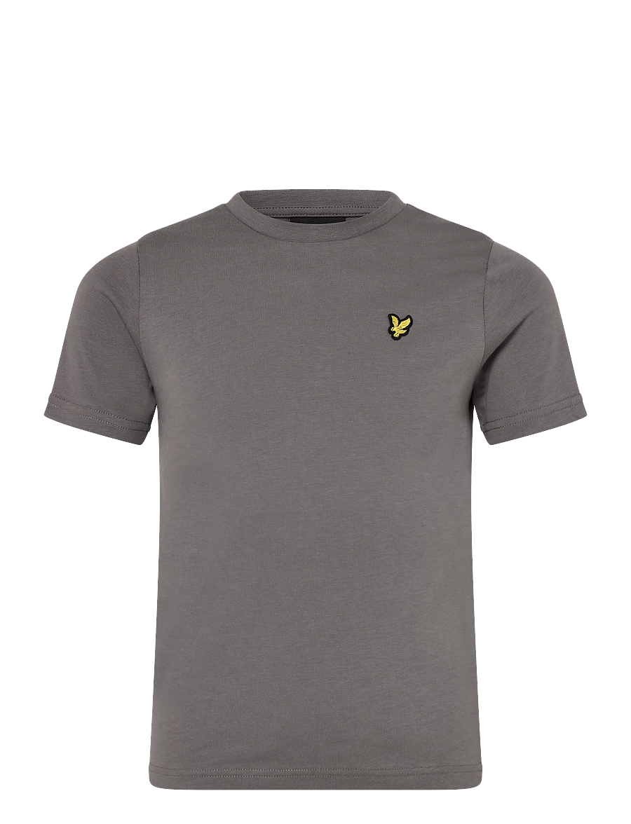 Lyle & Scott - Plain T-shirt - kortärmade t-shirts - mid grey - 0