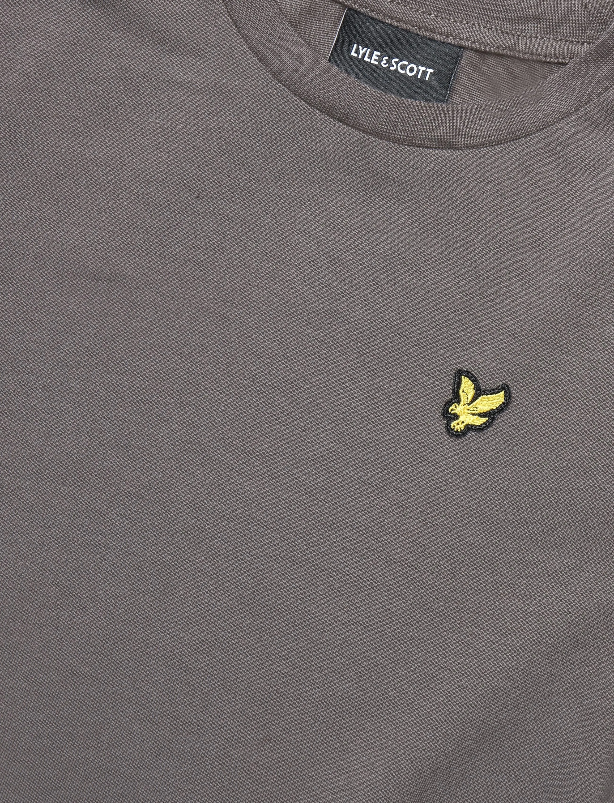 Lyle & Scott - Plain T-shirt - kurzärmelige - mid grey - 2