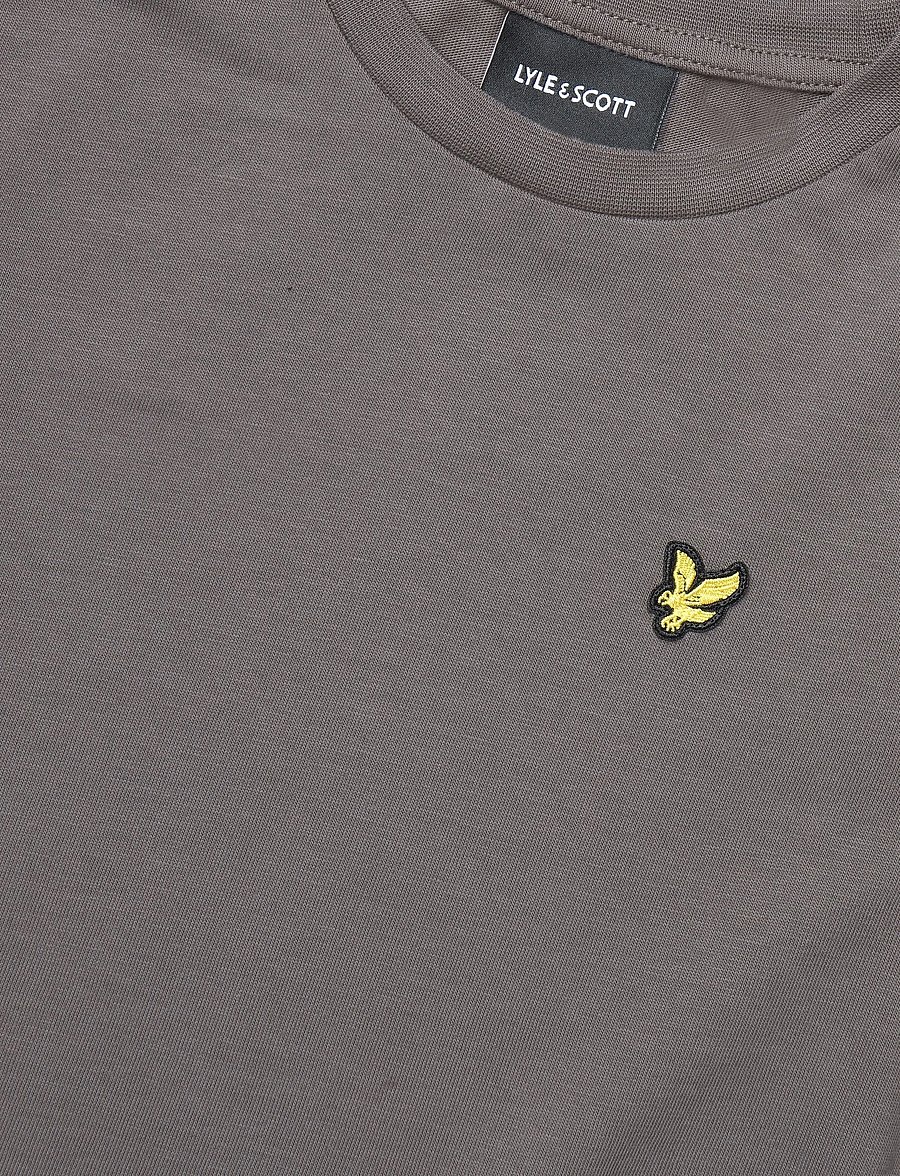Lyle & Scott - Plain T-shirt - kortärmade t-shirts - mid grey - 2