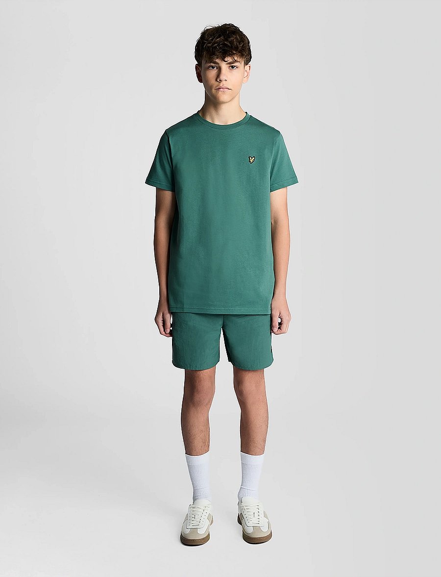 Lyle & Scott - Plain T-shirt - lühikeste varrukatega t-särgid - w130 everglade - 0