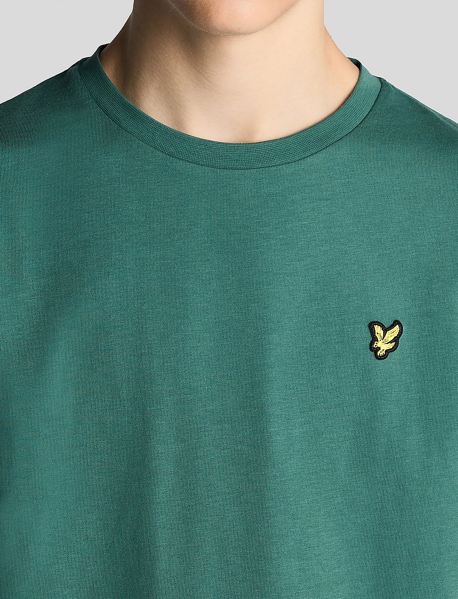 Lyle & Scott - Plain T-shirt - lühikeste varrukatega t-särgid - w130 everglade - 4