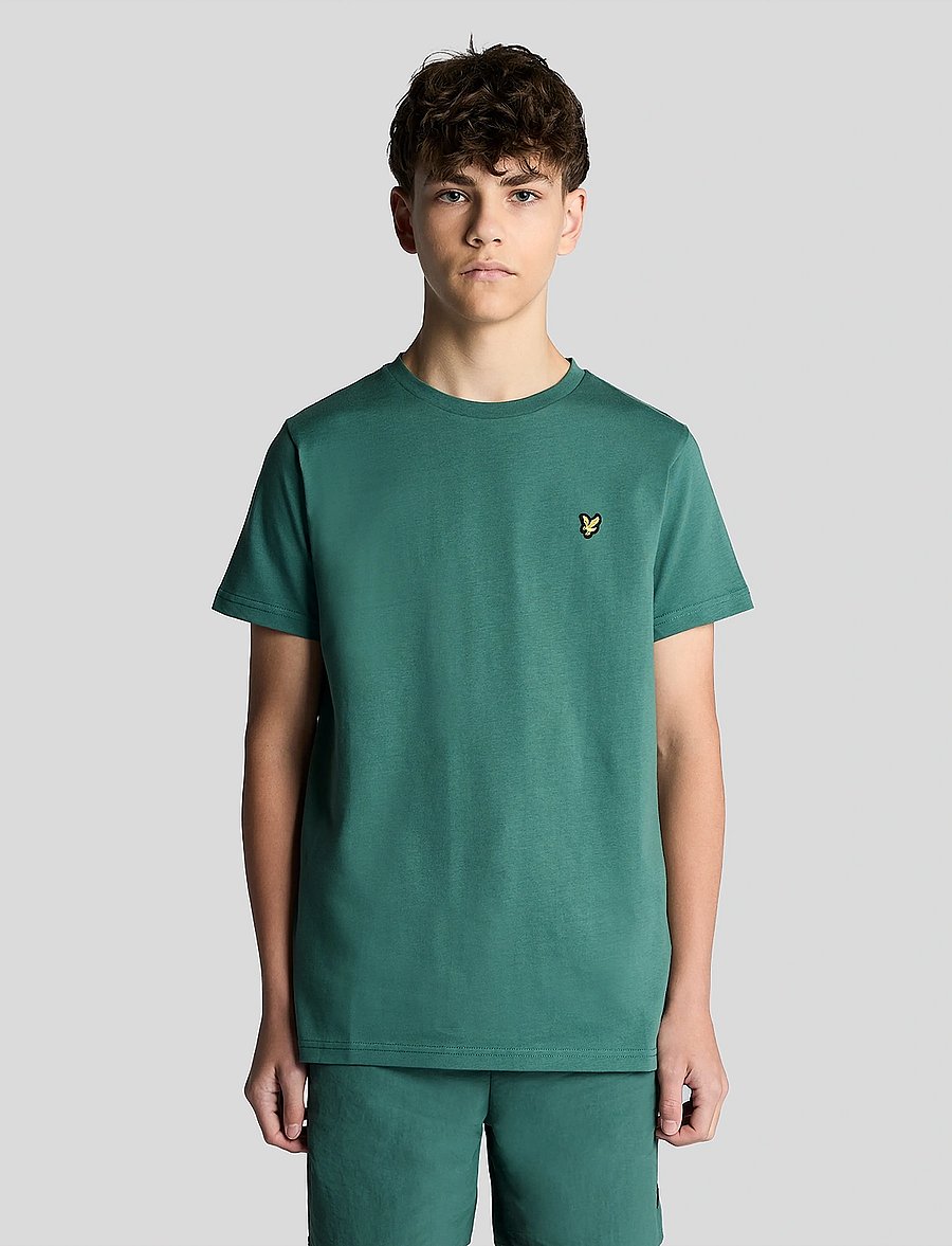Lyle & Scott - Plain T-shirt - lühikeste varrukatega t-särgid - w130 everglade - 5