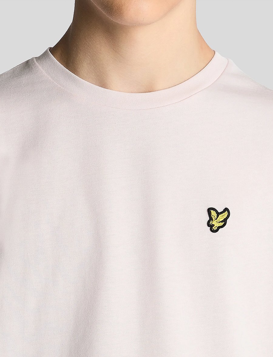 Lyle & Scott - Plain T-shirt - lühikeste varrukatega t-särgid - w488 light pink - 4