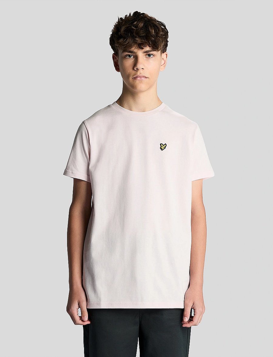 Lyle & Scott - Plain T-shirt - lühikeste varrukatega t-särgid - w488 light pink - 5