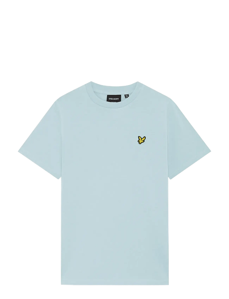 Lyle & Scott - Plain T-shirt - kurzärmelige - w596 opal blue - 1