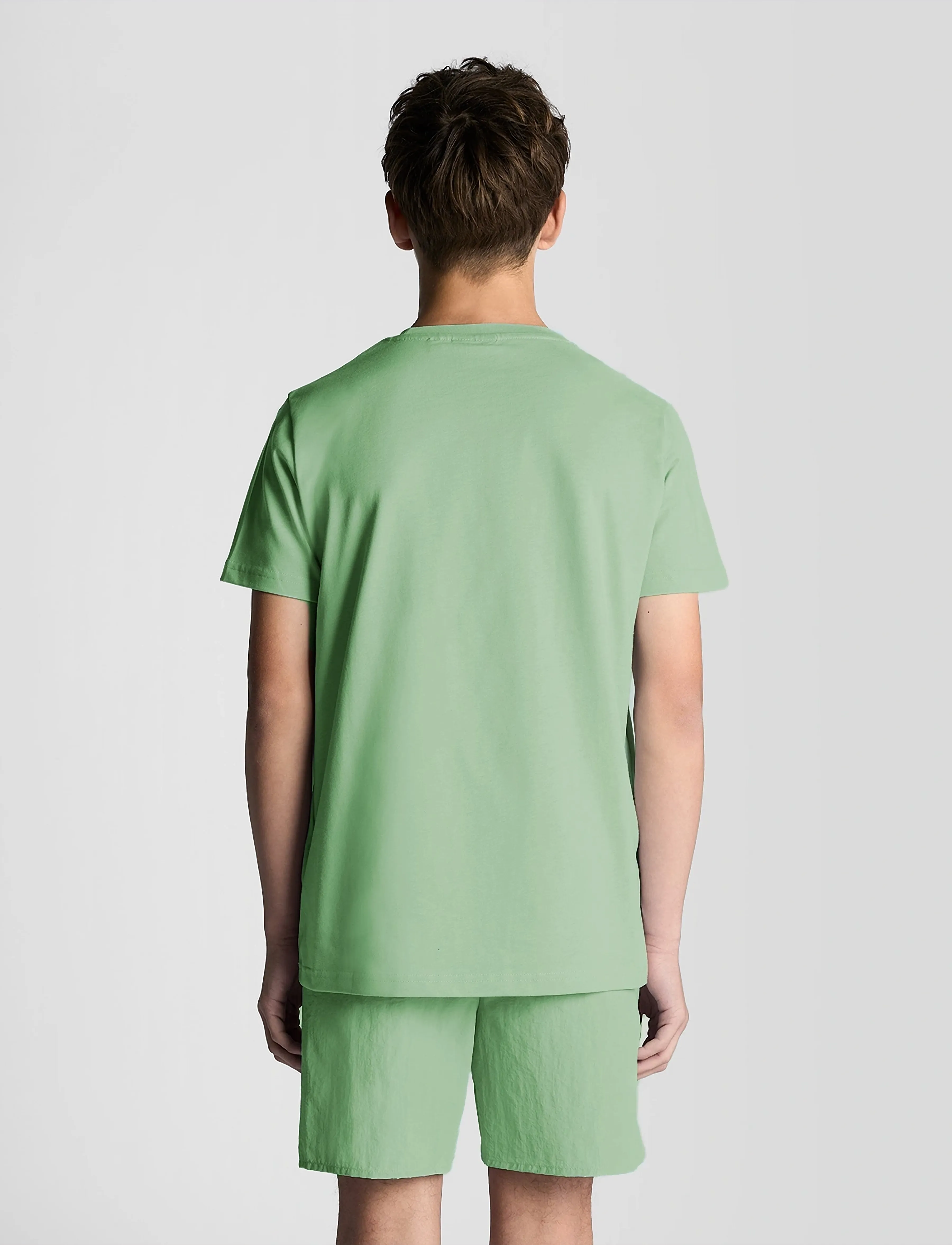 Lyle & Scott - Plain T-shirt - kortærmede t-shirts - w907 turquoise shadow - 3
