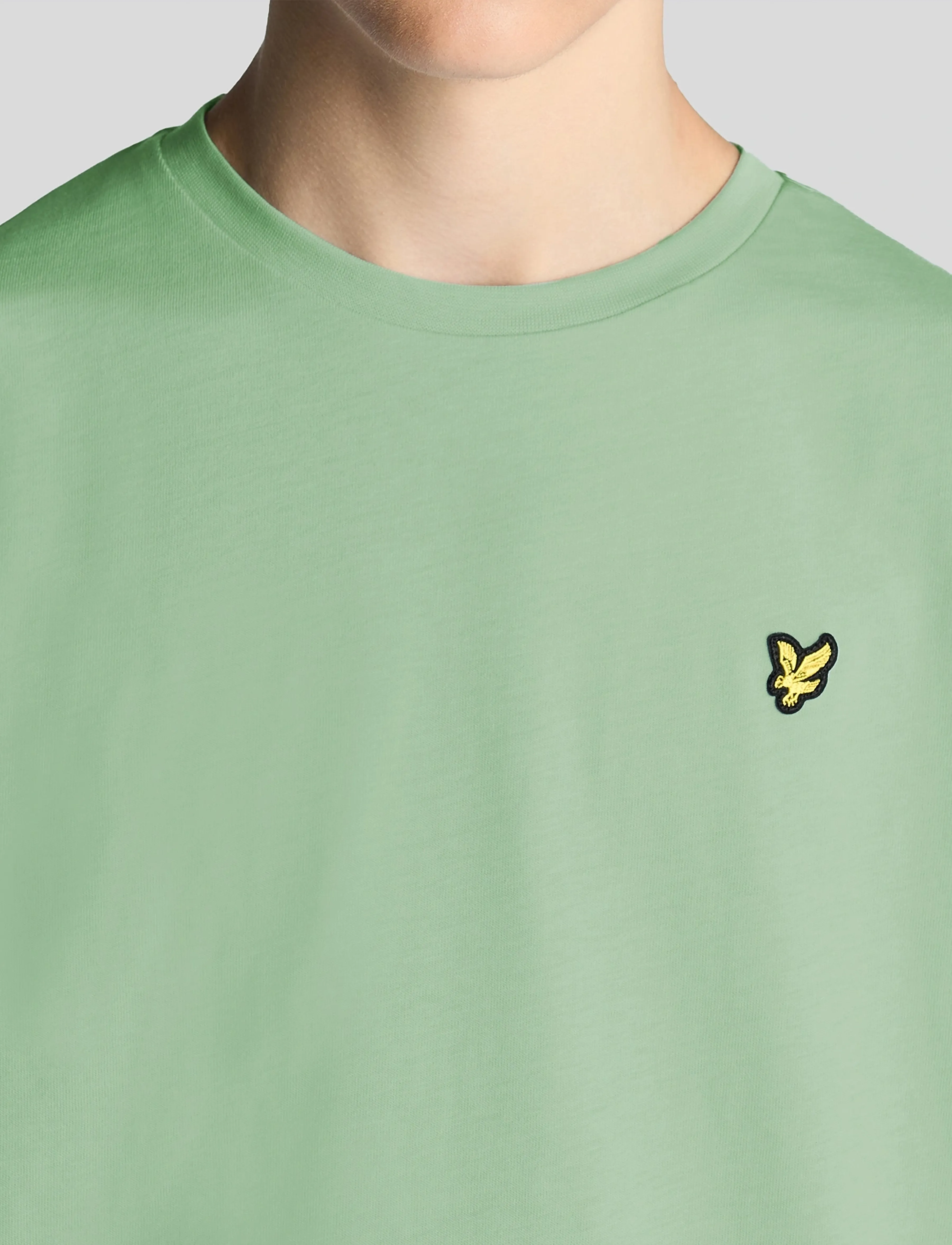 Lyle & Scott - Plain T-shirt - kortærmede t-shirts - w907 turquoise shadow - 4