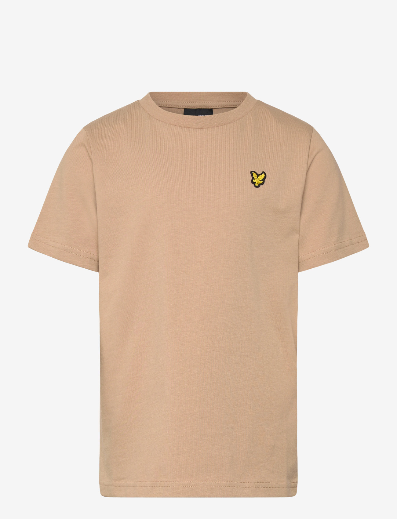 Lyle & Scott - Plain T-shirt - kurzärmelige - x37 dark sand - 1