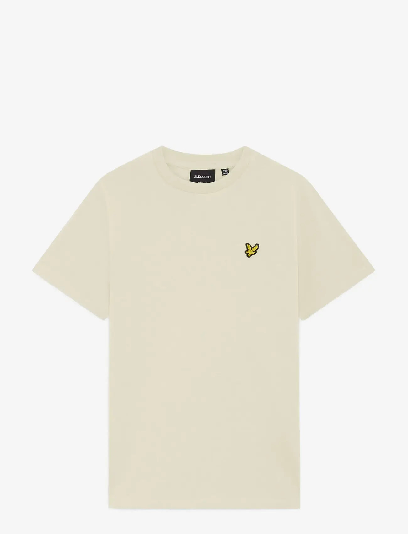 Lyle & Scott - Plain T-shirt - kortärmade t-shirts - y117 wheat - 1