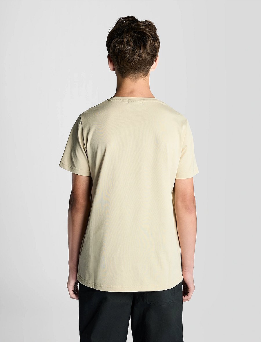 Lyle & Scott - Plain T-shirt - kurzärmelige - y117 wheat - 2