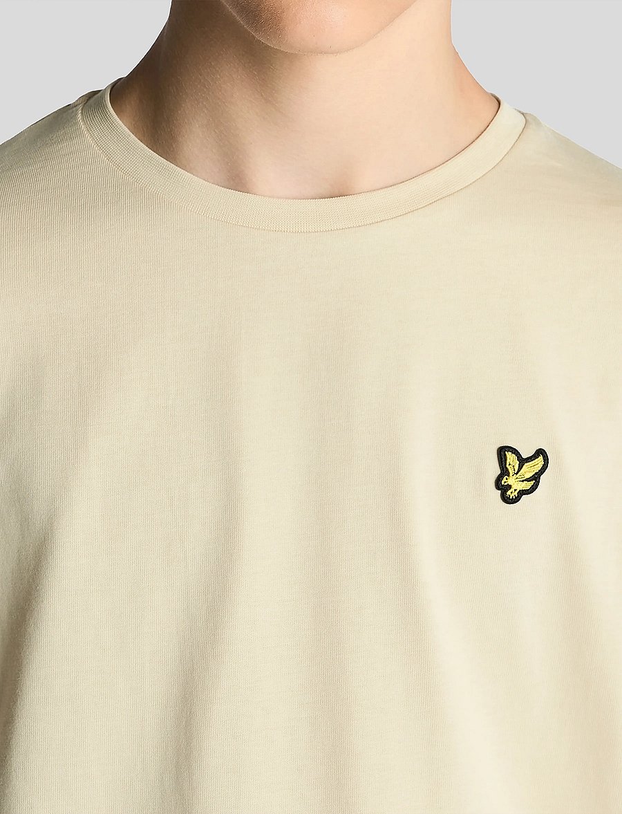Lyle & Scott - Plain T-shirt - kurzärmelige - y117 wheat - 3