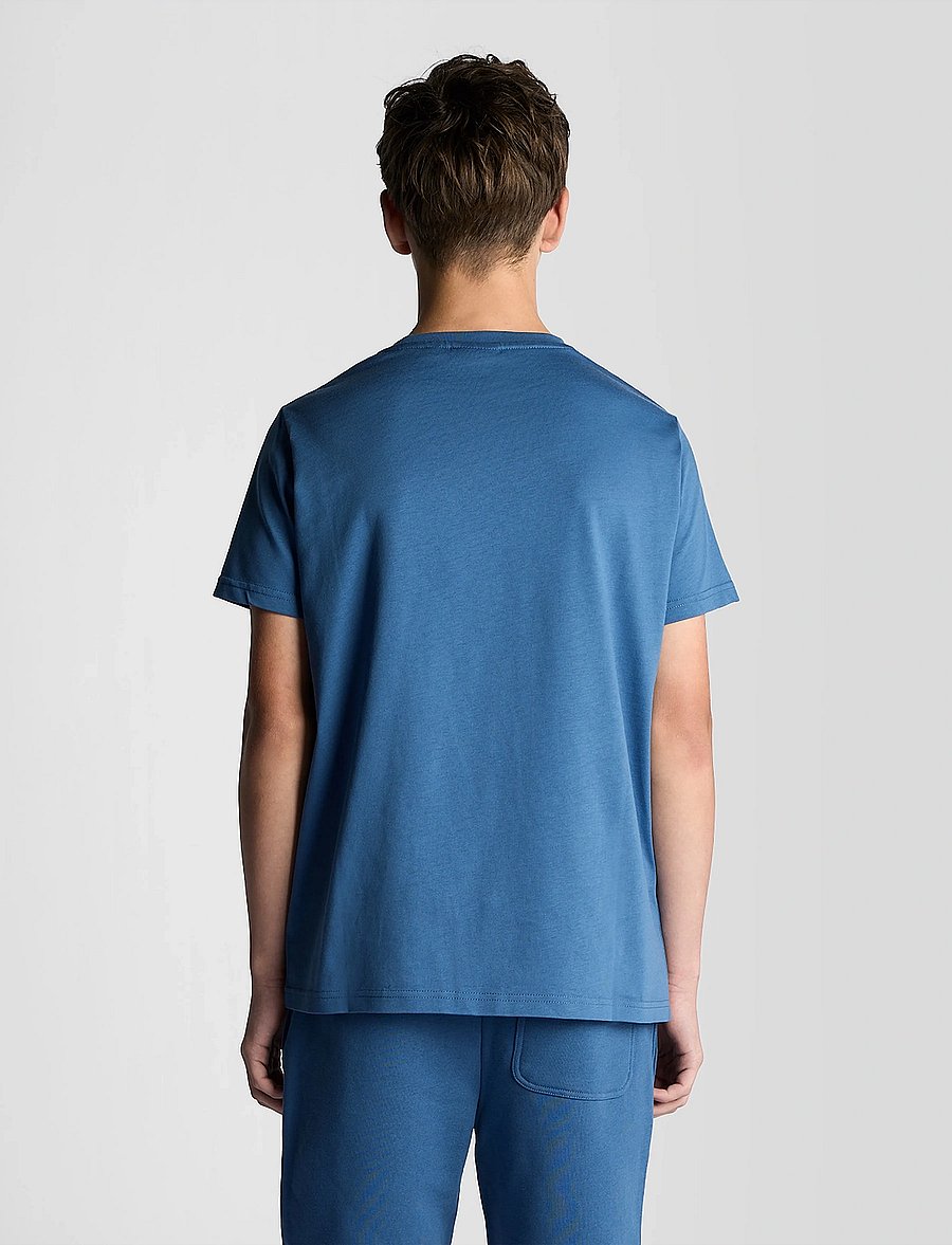 Lyle & Scott - Plain T-shirt - lühikeste varrukatega t-särgid - z411 dark cornflower - 2