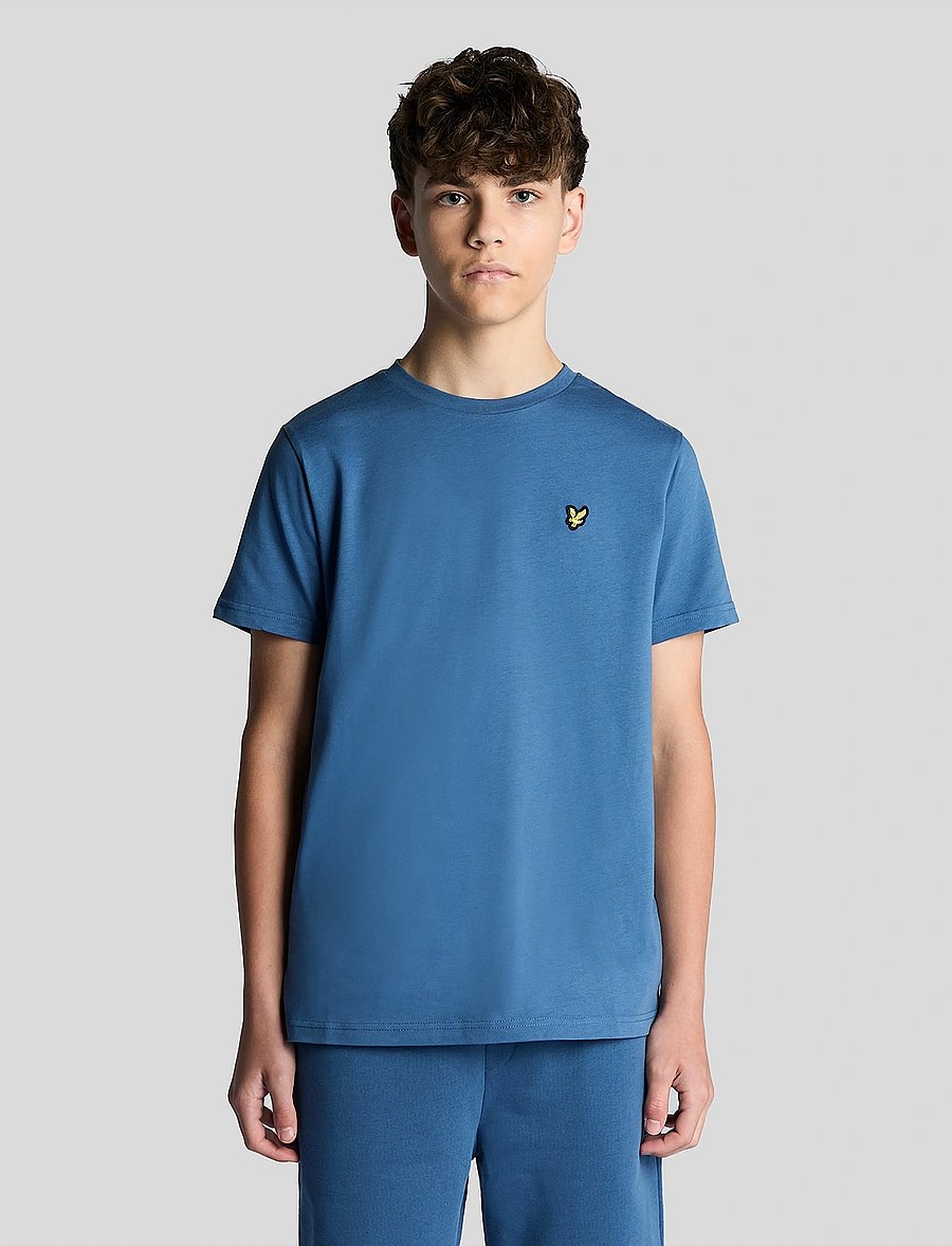Lyle & Scott - Plain T-shirt - lühikeste varrukatega t-särgid - z411 dark cornflower - 4
