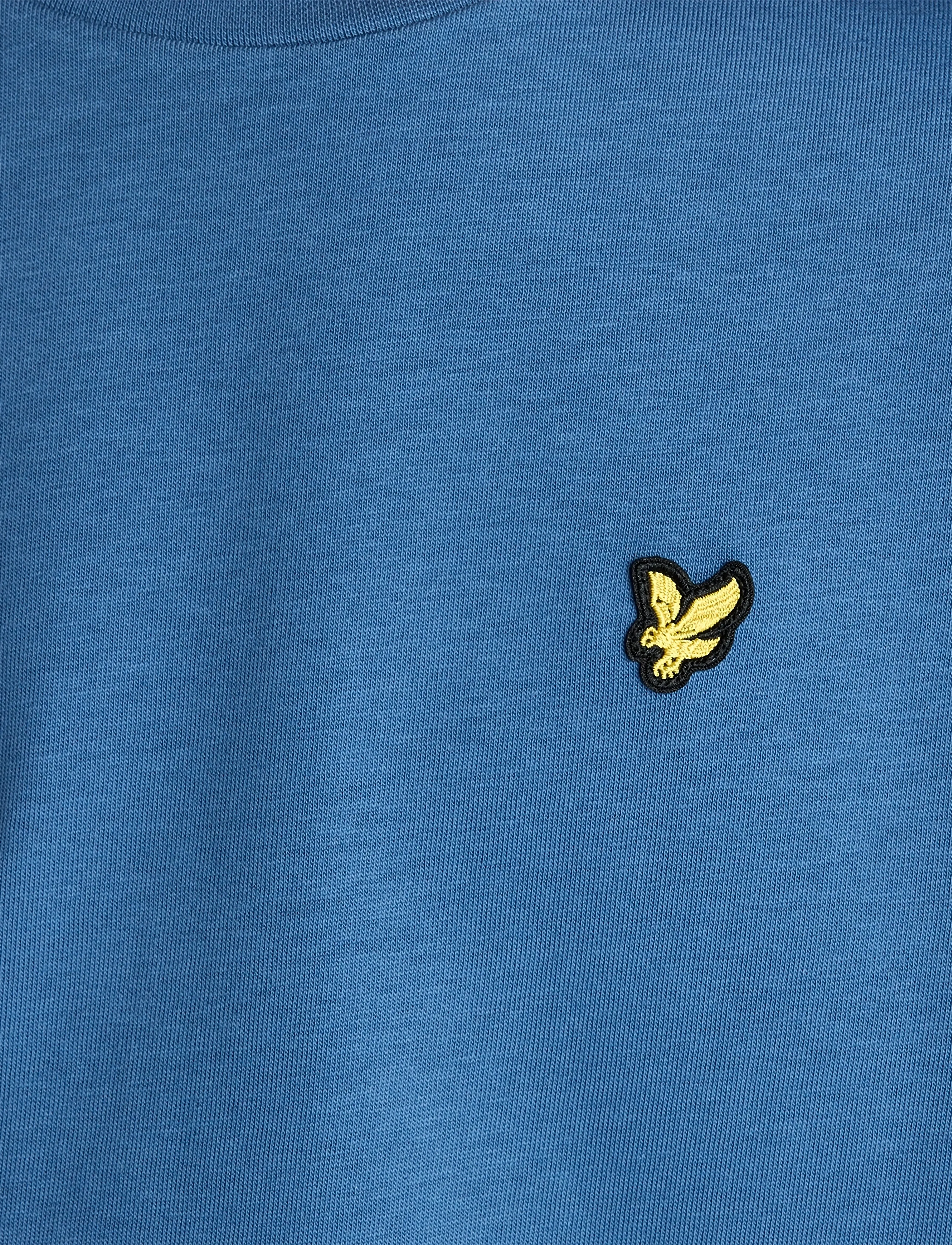 Lyle & Scott - Plain T-shirt - kurzärmelige - z411 dark cornflower - 5