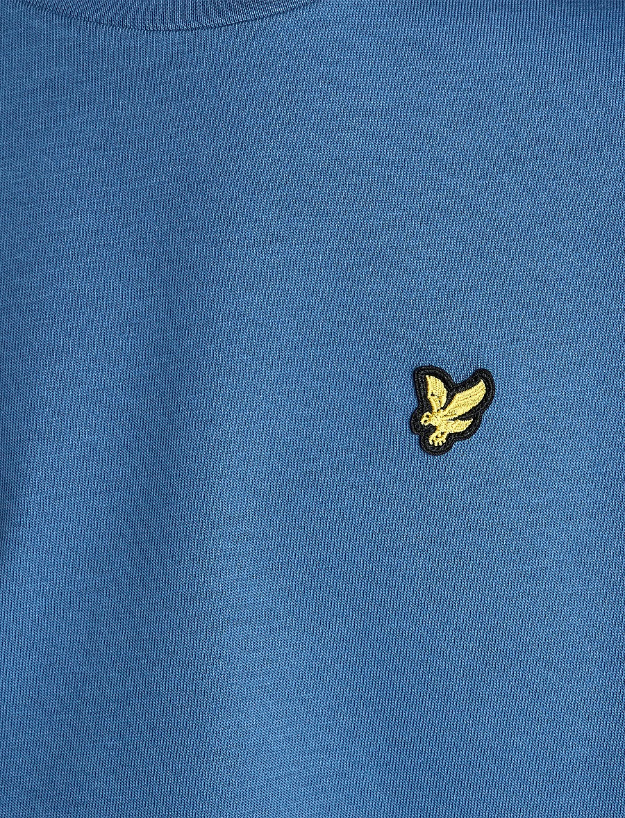 Lyle & Scott - Plain T-shirt - lühikeste varrukatega t-särgid - z411 dark cornflower - 5