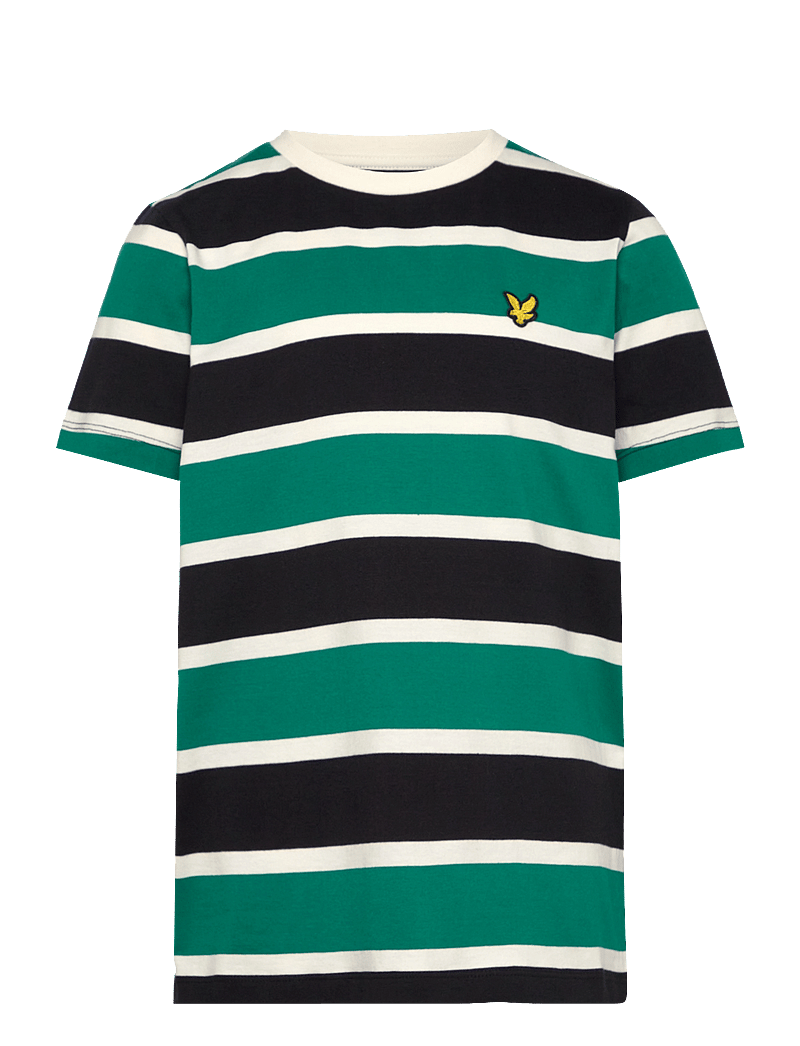 Lyle Scott Stripe T-shirt (YLETSB2003V) Short-sleeved