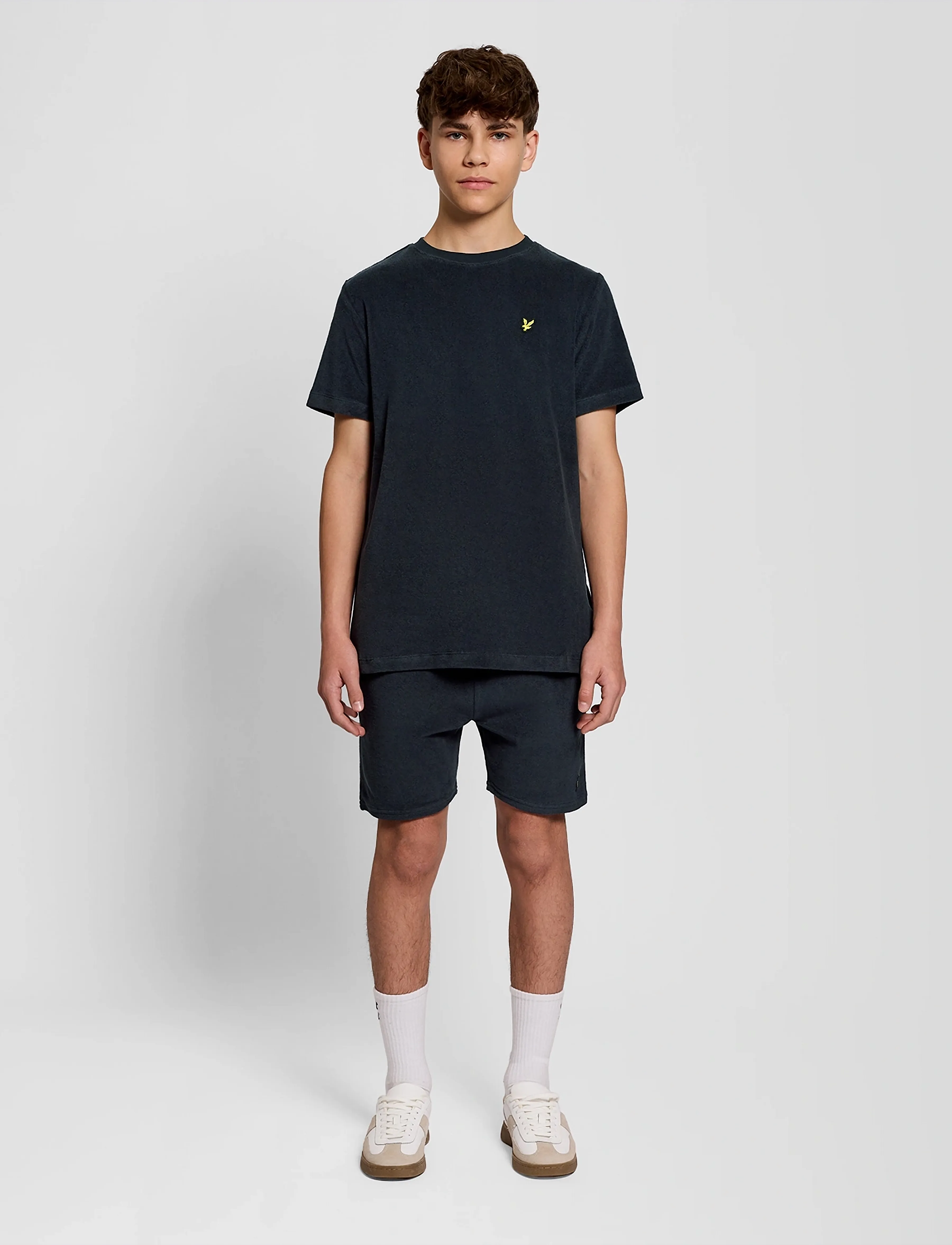 Lyle & Scott - Towelling T-shirt - t-krekli ar īsām piedurknēm - z271 dark navy - 3