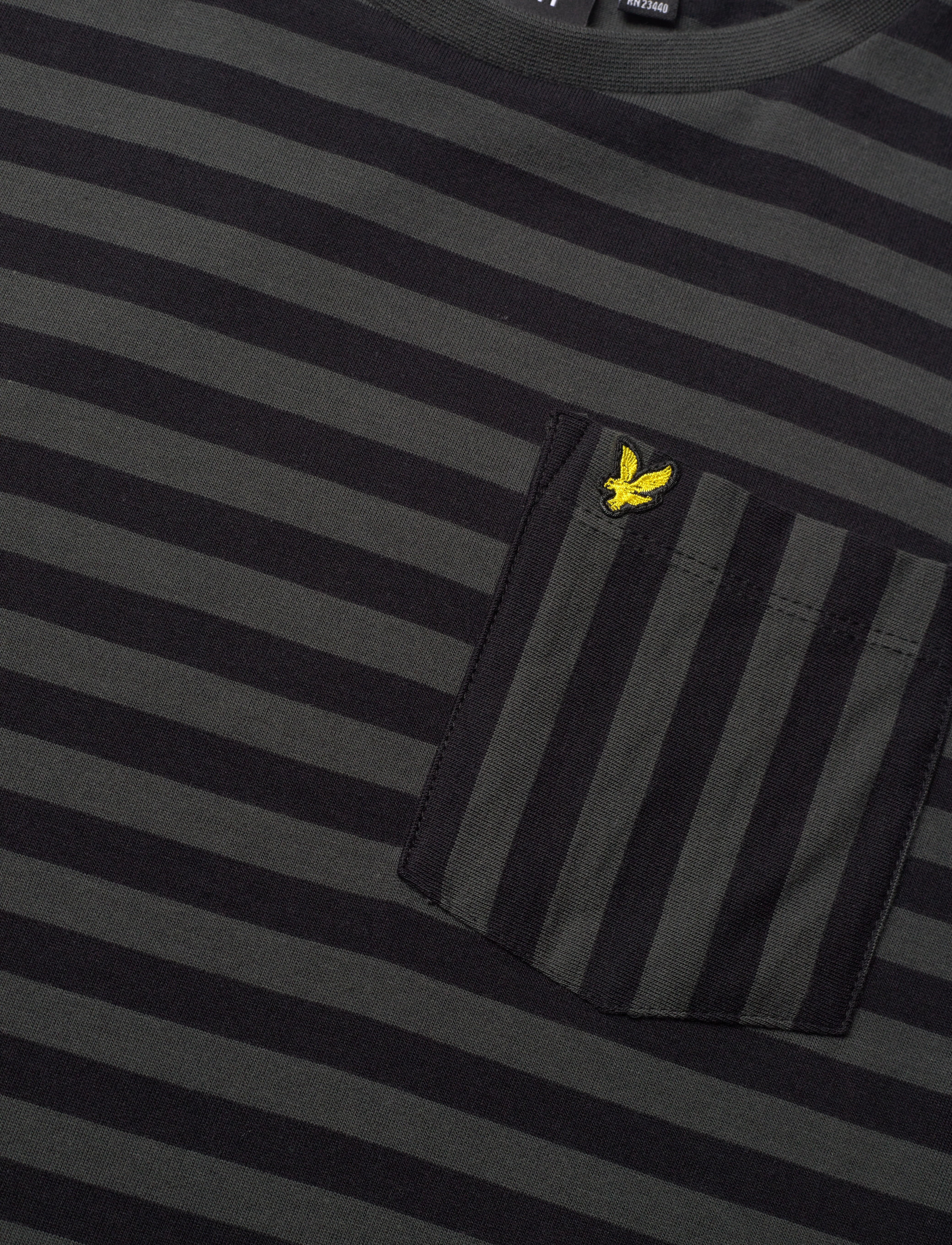 Lyle & Scott - Breton T-Shirt - z865 jet black - 2
