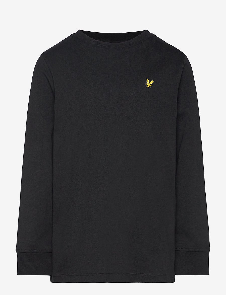 Lyle & Scott - Plain LS T-shirt - langärmelig - jet black - 0