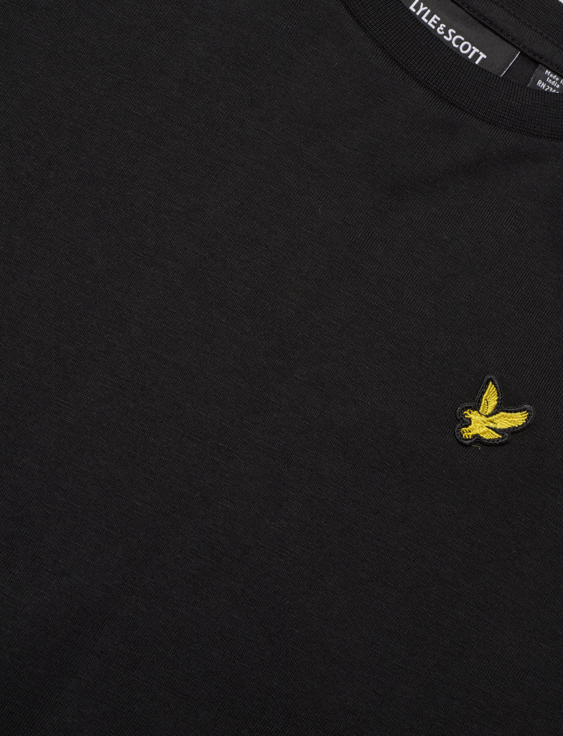Lyle & Scott - Plain LS T-shirt - long-sleeved t-shirts - jet black - 2