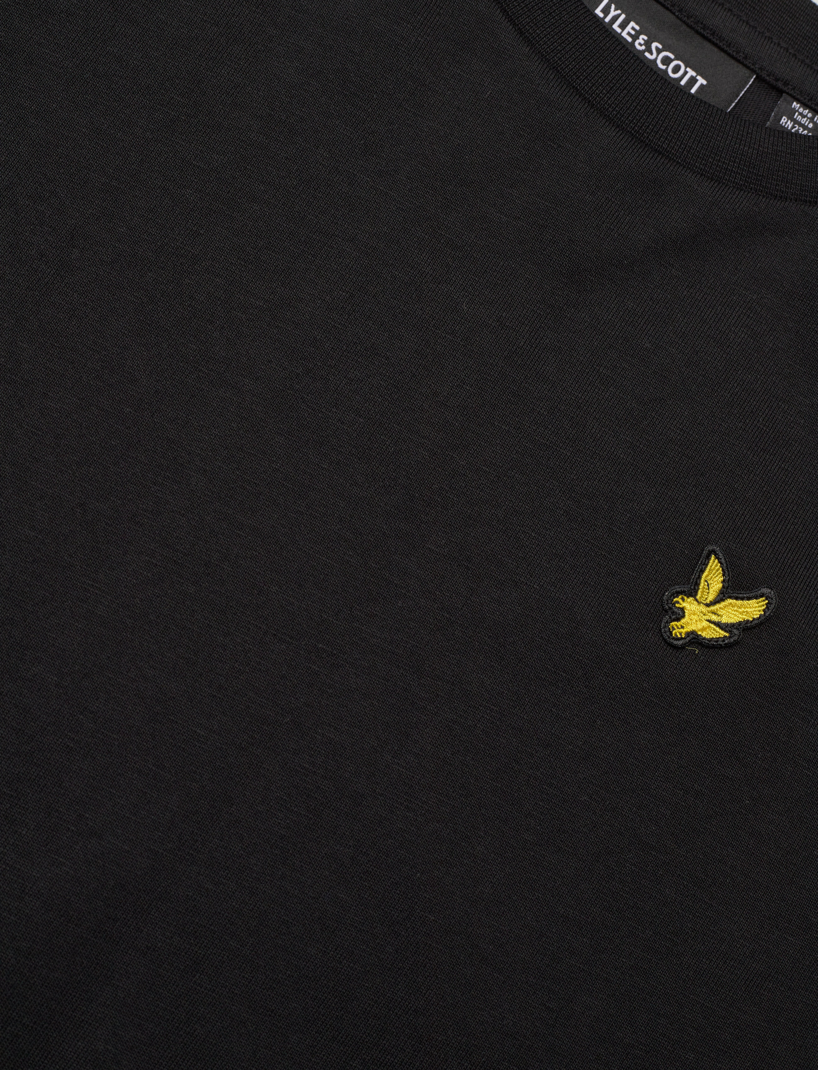 Lyle & Scott - Plain LS T-shirt - langärmelig - jet black - 2