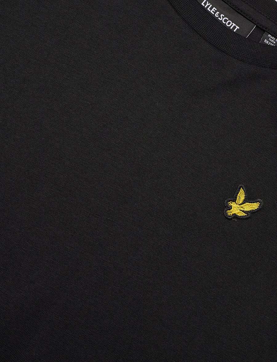 Lyle & Scott - Plain LS T-shirt - langärmelig - jet black - 2