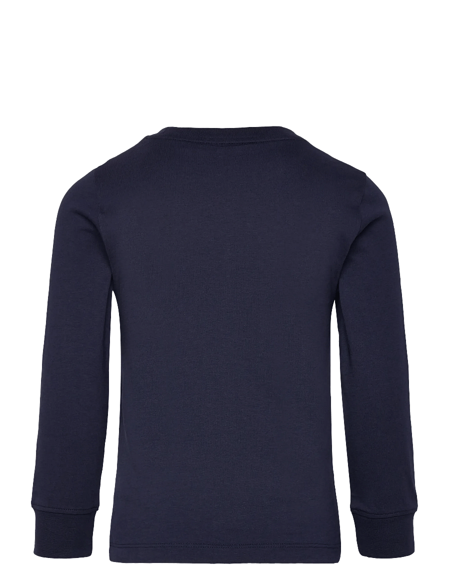 Lyle & Scott - Plain LS T-shirt - pikkade varrukatega t-särgid - navy - 1