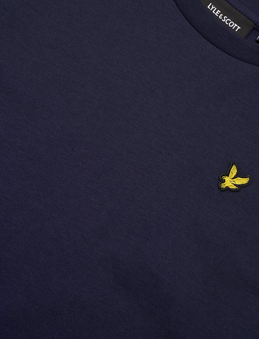 Lyle & Scott - Plain LS T-shirt - långärmade t-shirts - navy - 1