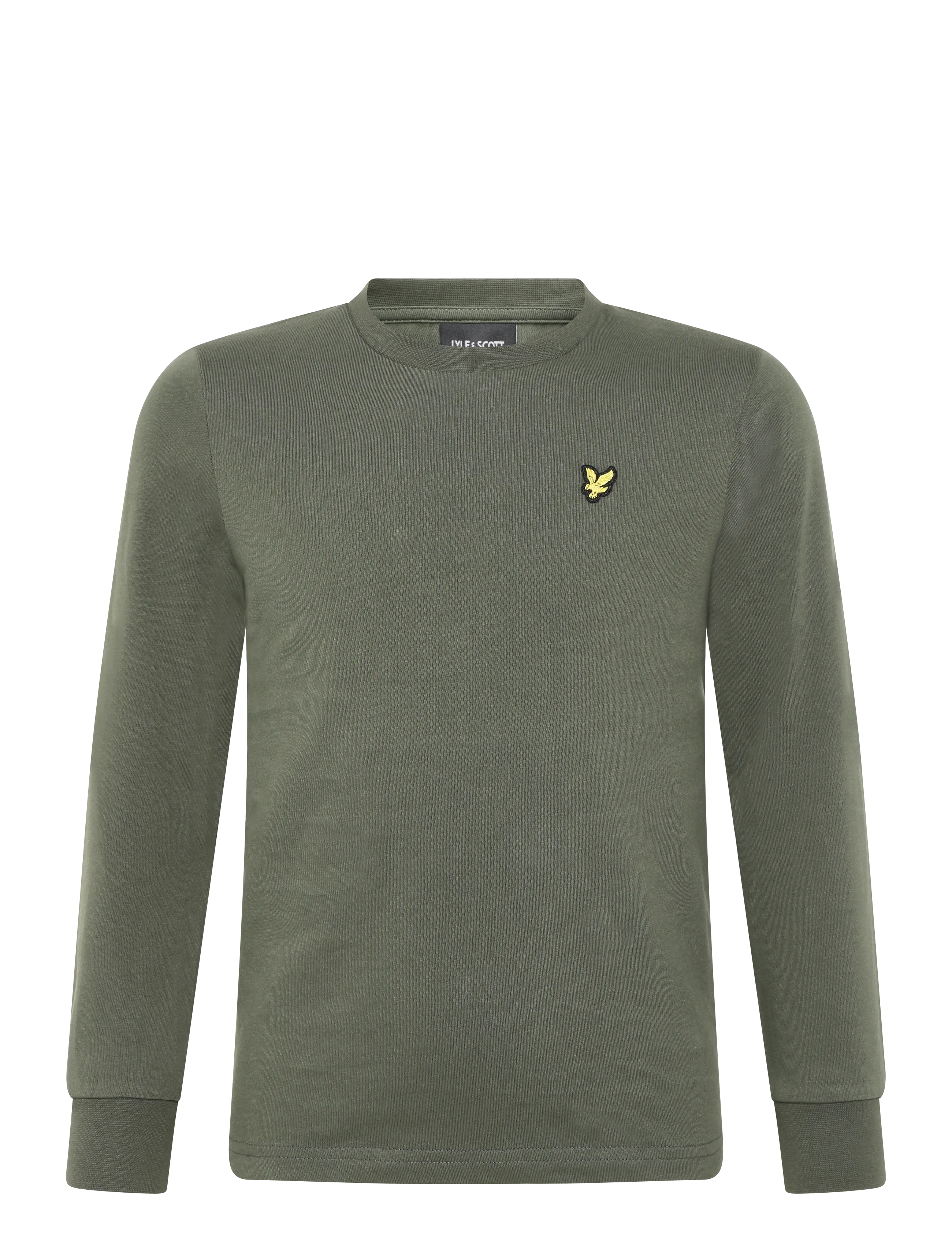 Lyle & Scott Plain LS T-shirt - Shoppa efter storlek - DEEP DEPTHS / khaki/green