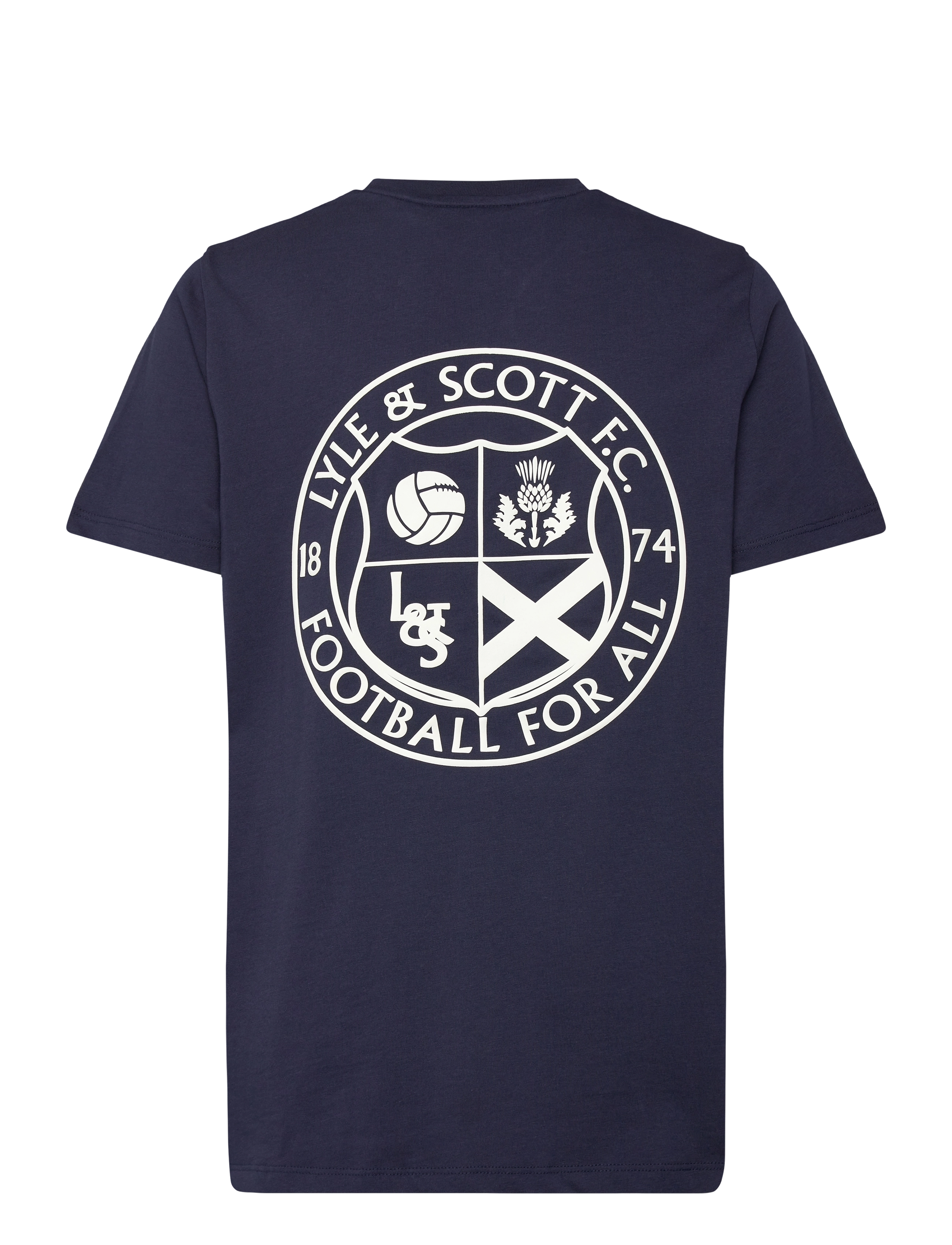 Lyle & Scott - Football Logo T-shirt - navy - 1