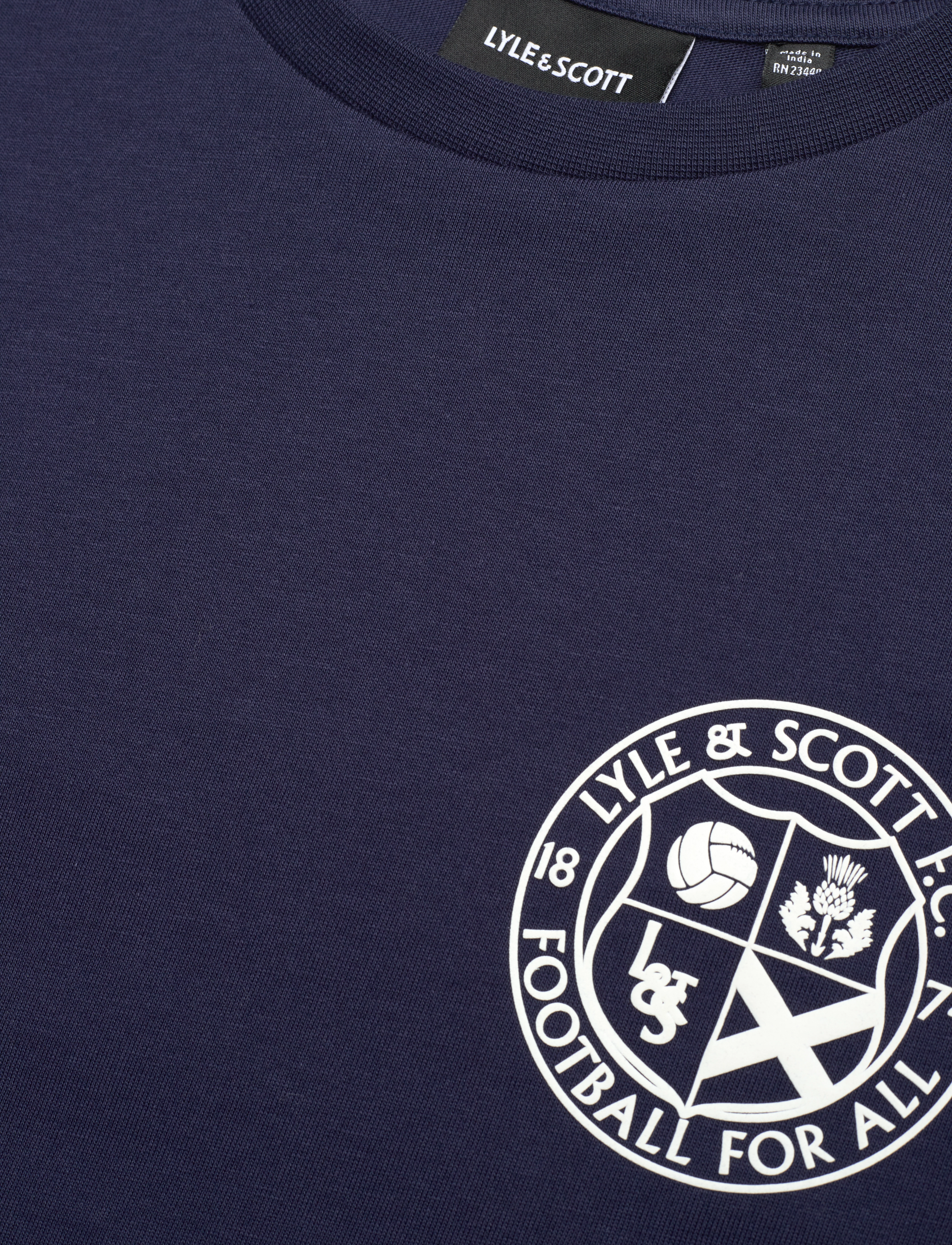 Lyle & Scott - Football Logo T-shirt - navy - 2