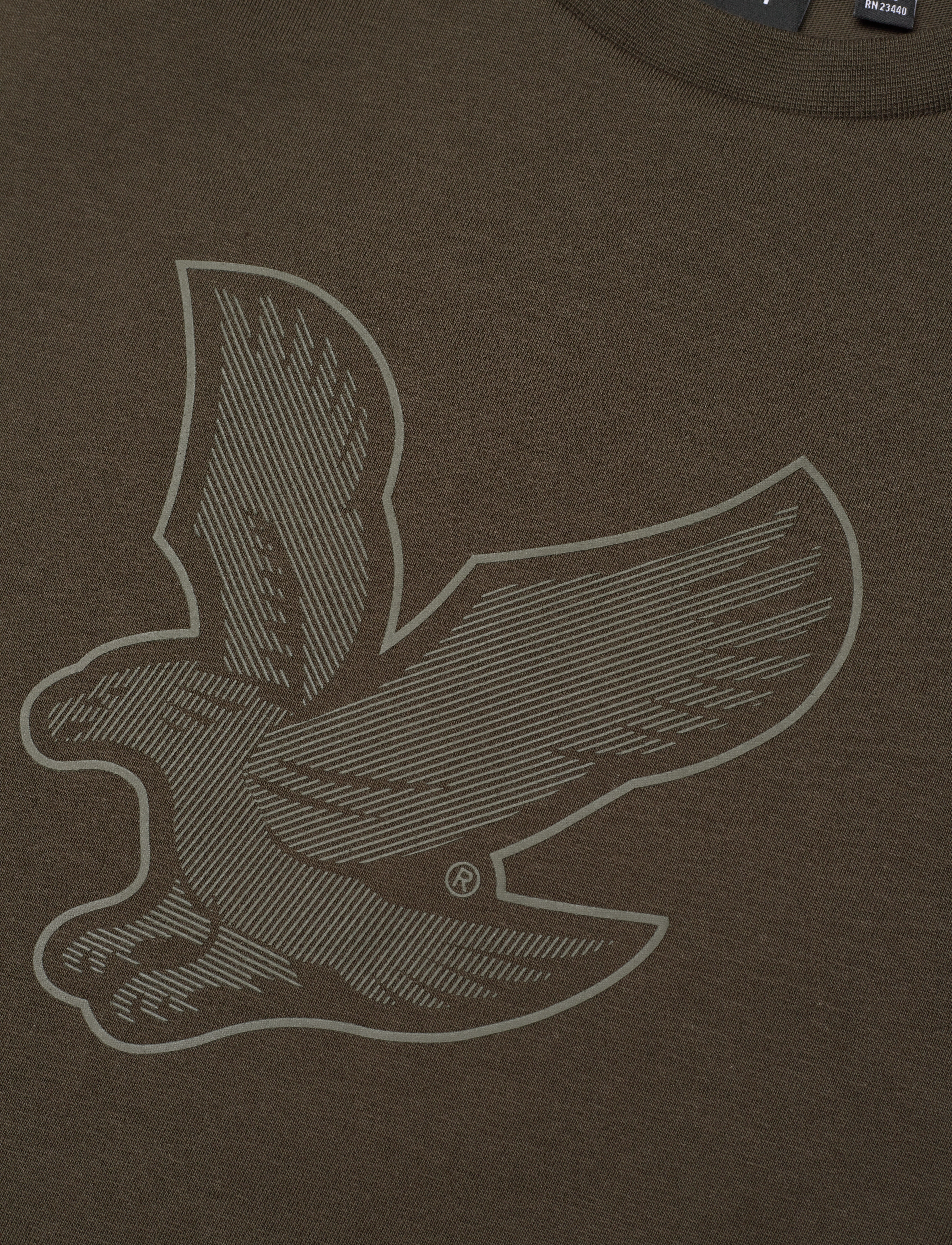 Lyle & Scott - Graphic Eagle T-shirt - olive - 2