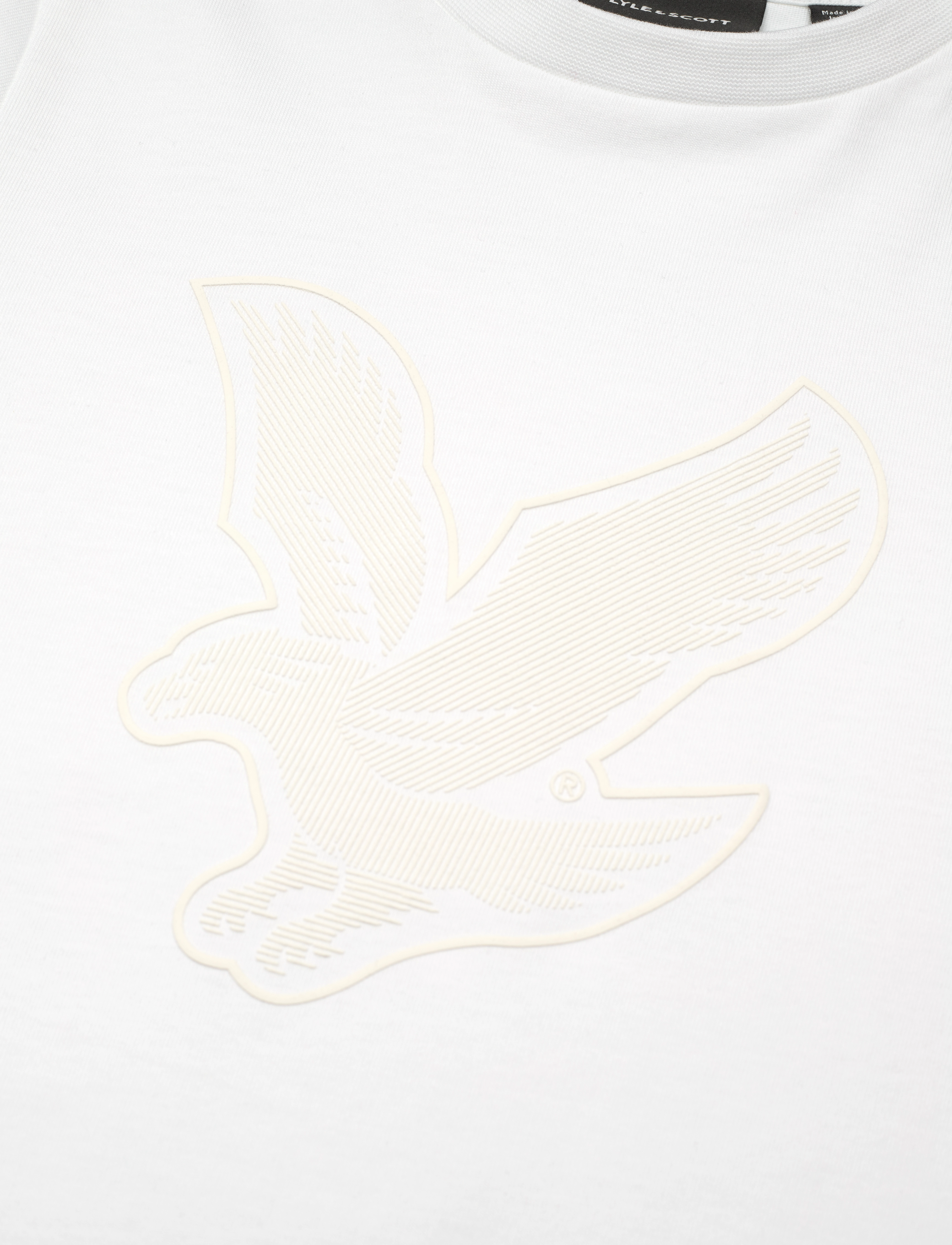 Lyle & Scott - Graphic Eagle T-shirt - white - 2