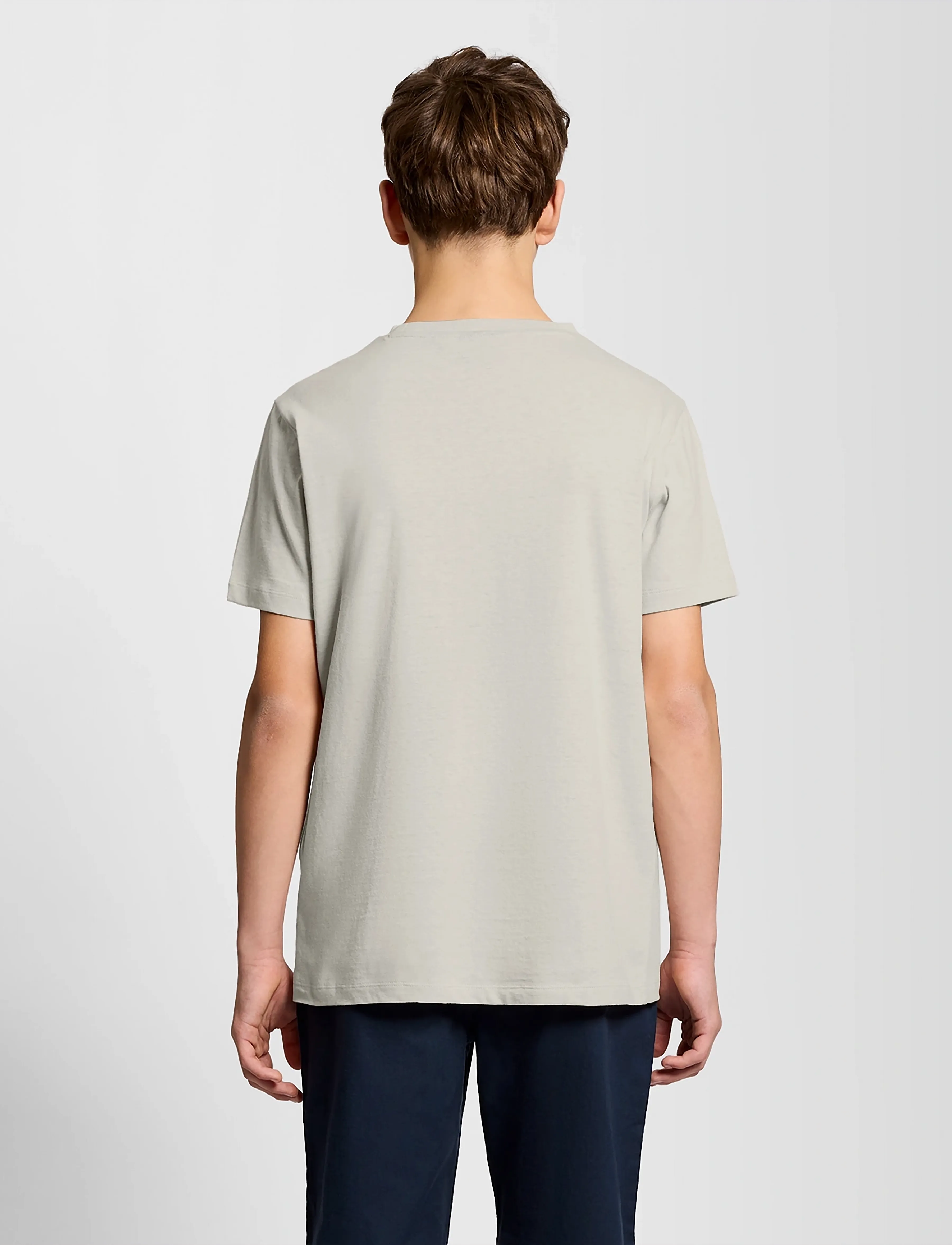 Lyle & Scott - Linen Blend T-shirt - lühikeste varrukatega t-särgid - w870 cove - 3