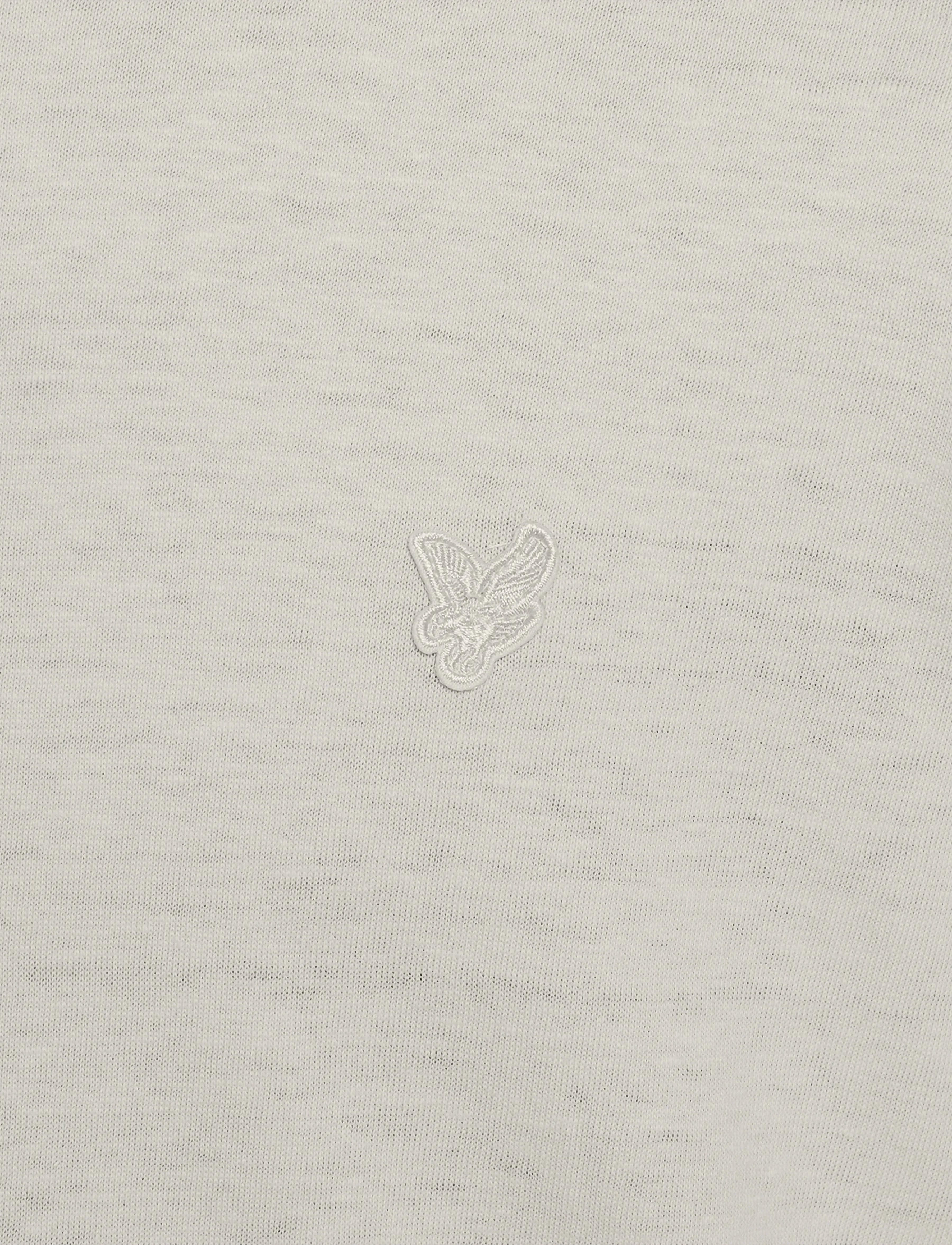 Lyle & Scott - Linen Blend T-shirt - lühikeste varrukatega t-särgid - w870 cove - 5