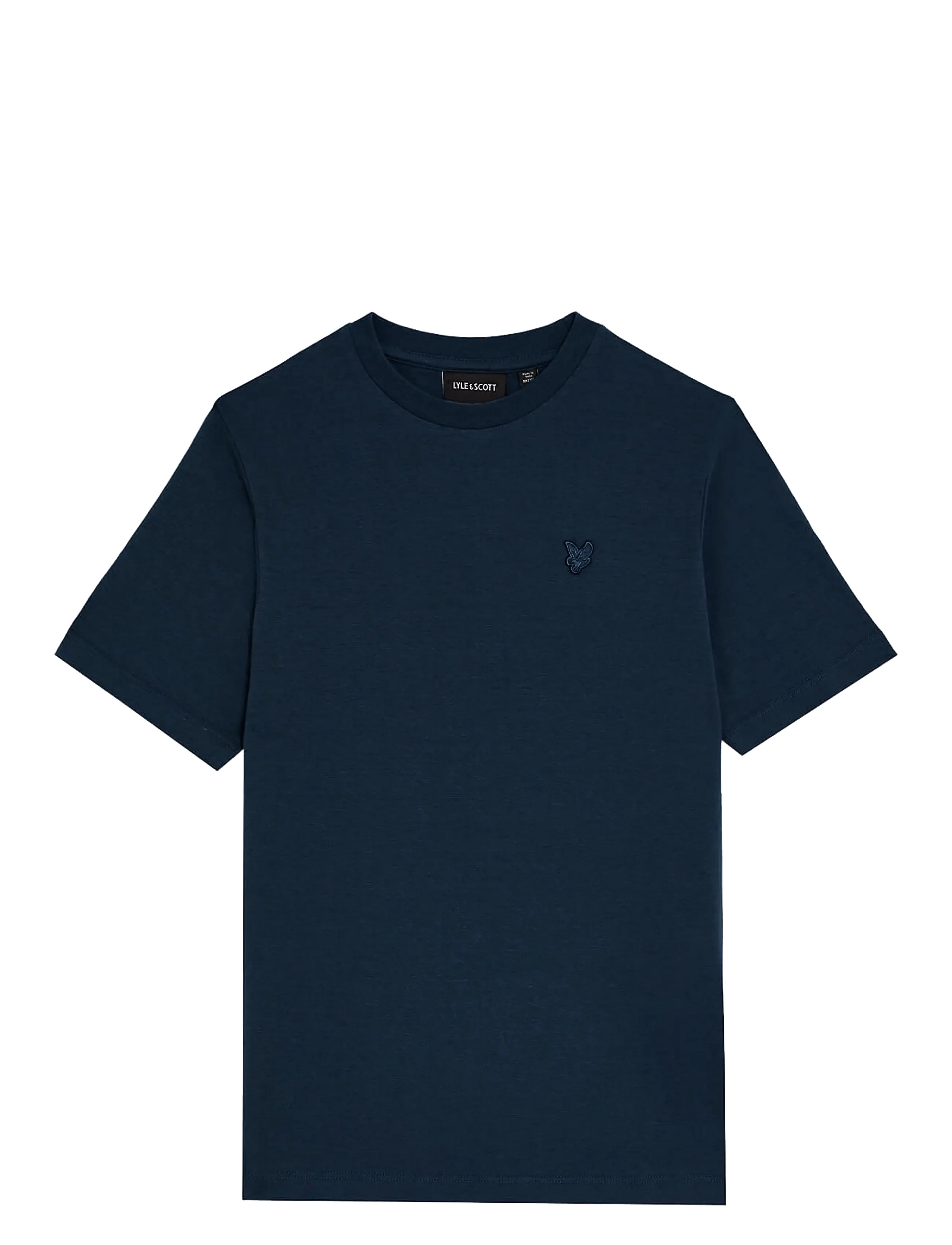 Lyle & Scott Linen Blend T-shirt - Augšējais apģērbs - Z271 DARK NAVY / navy