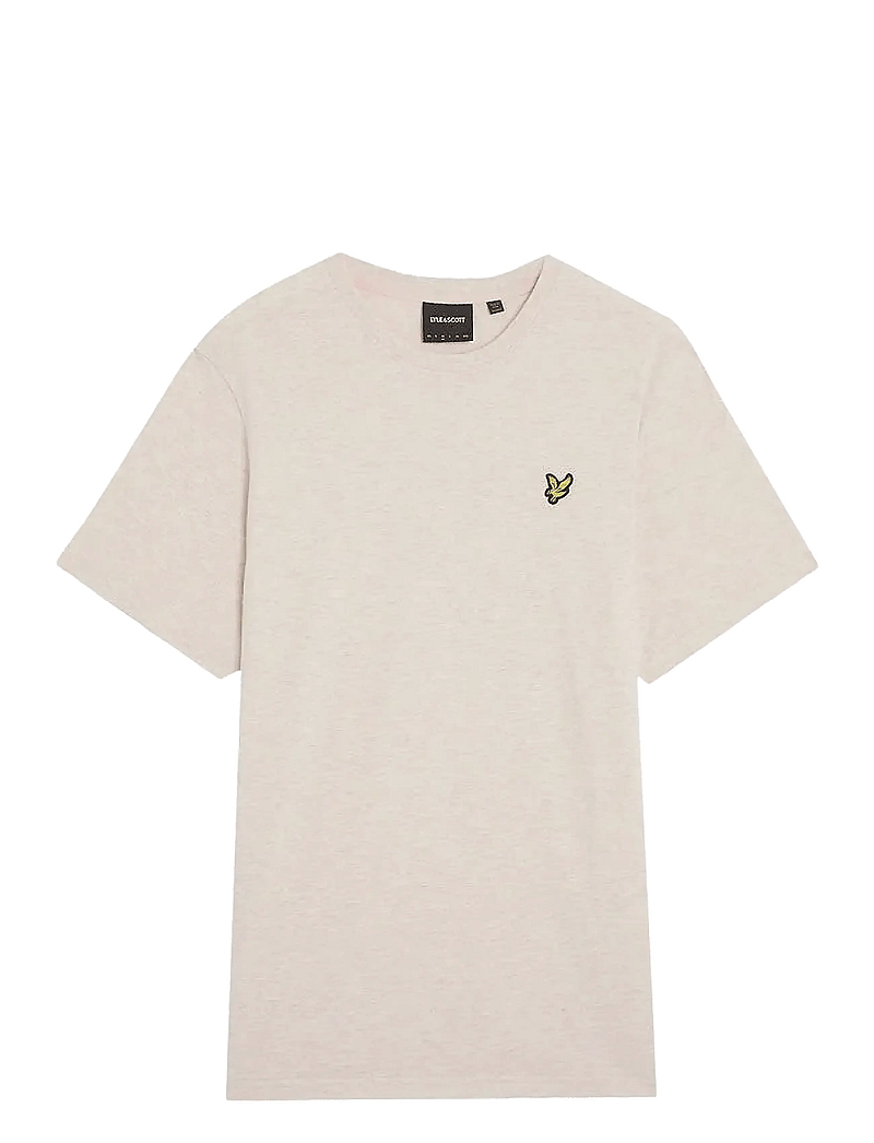 Lyle & Scott - Heather T-shirt - kurzärmelige - x834 natural marl - 0