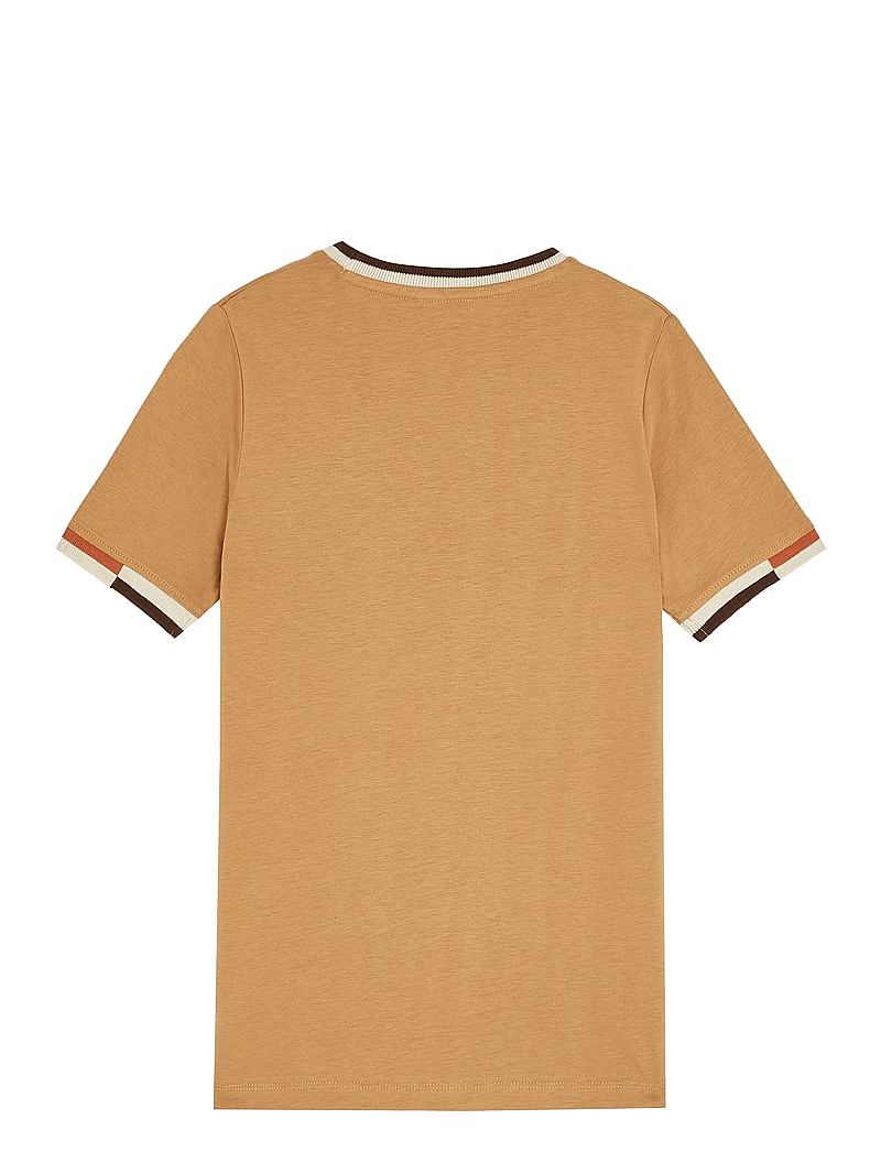 Lyle & Scott - Multi Rib T-shirt - lühikeste varrukatega t-särgid - x851 tigers eye - 1