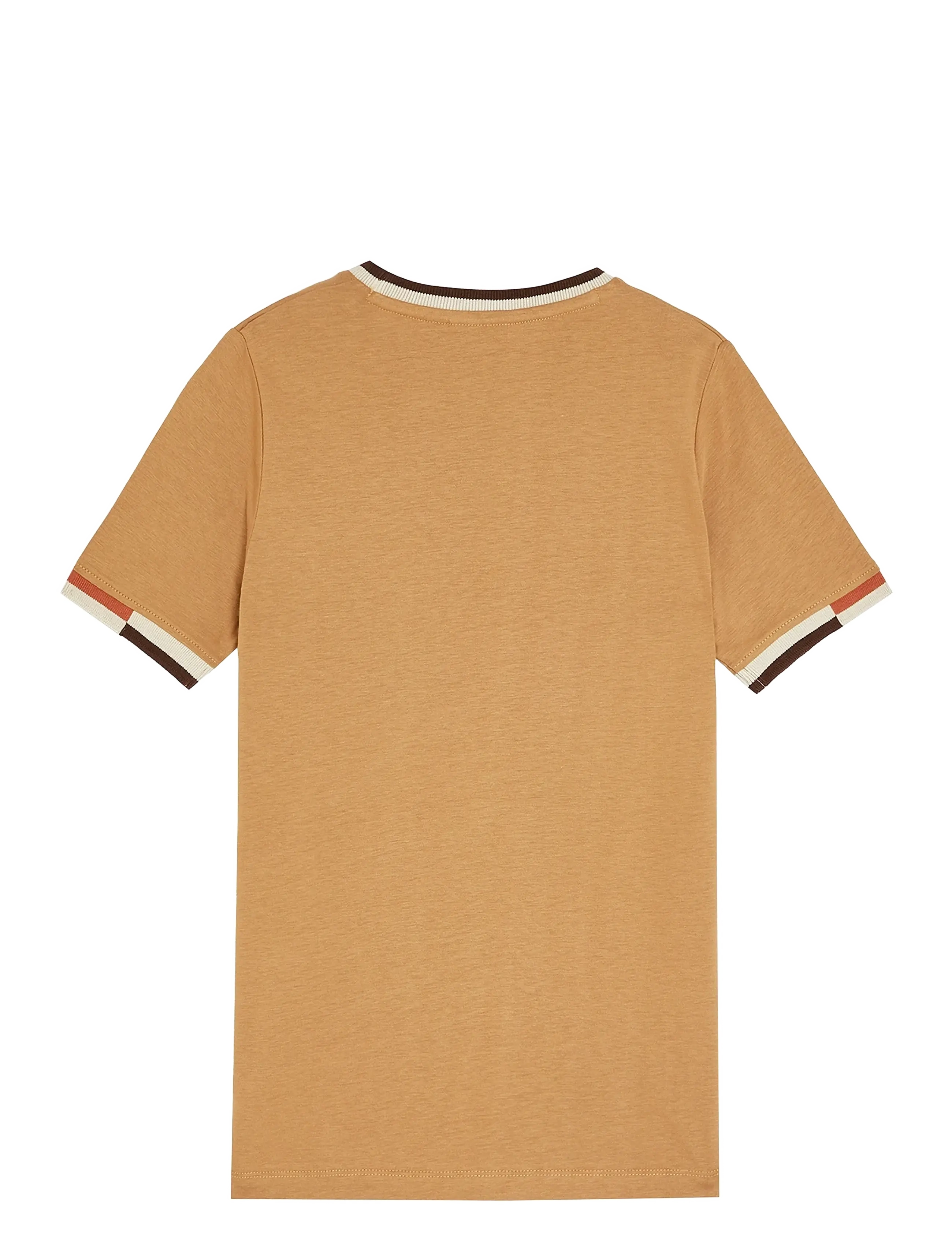 Lyle & Scott - Multi Rib T-shirt - t-paidat - x851 tigers eye - 1