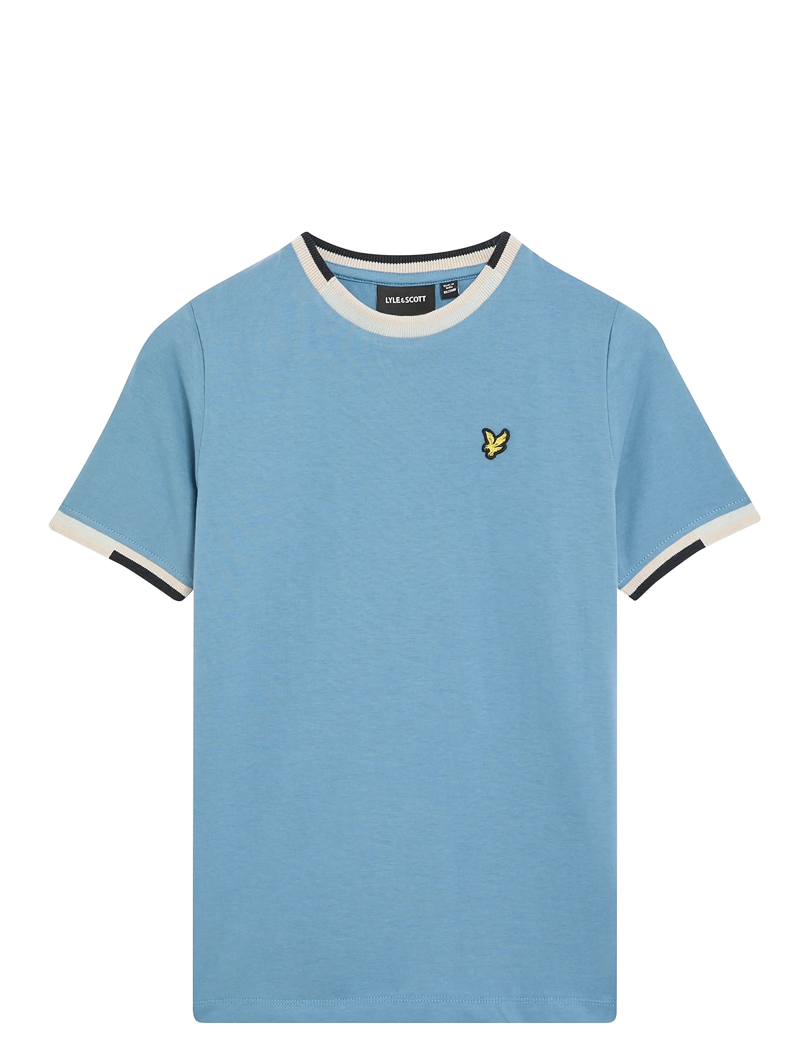 LYLE & SCOTT Multi Rib T-Shirt Blau - 14-15 - Kinder
