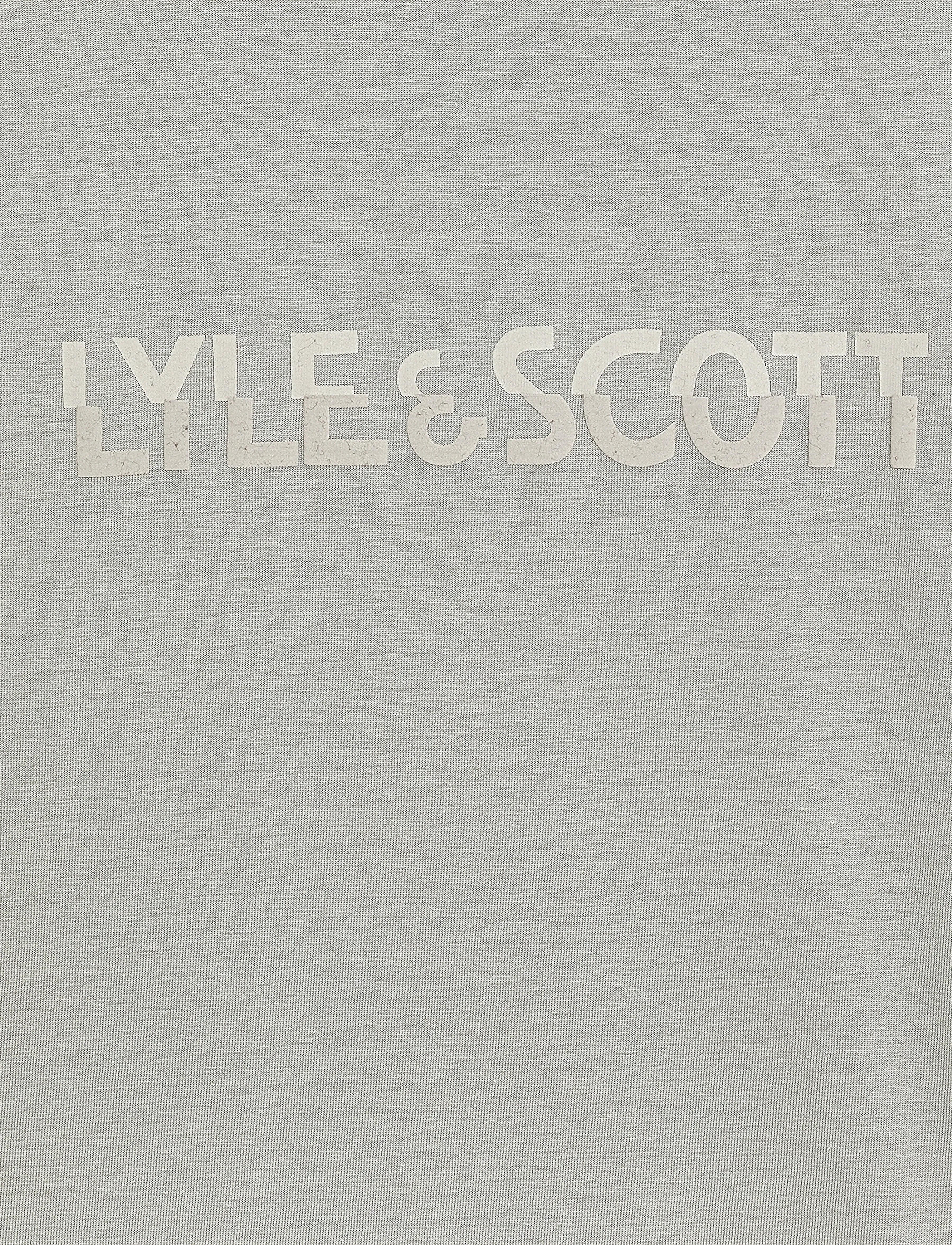 Lyle & Scott - Lyle & Scott Print T-shirt - t-krekli ar īsām piedurknēm - x852 sharkskin - 2