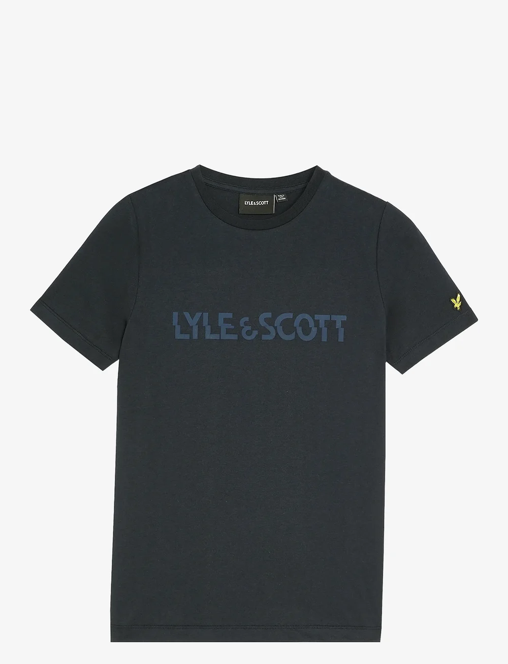 Lyle & Scott - Lyle & Scott Print T-shirt - short-sleeved t-shirts - z271 dark navy - 0